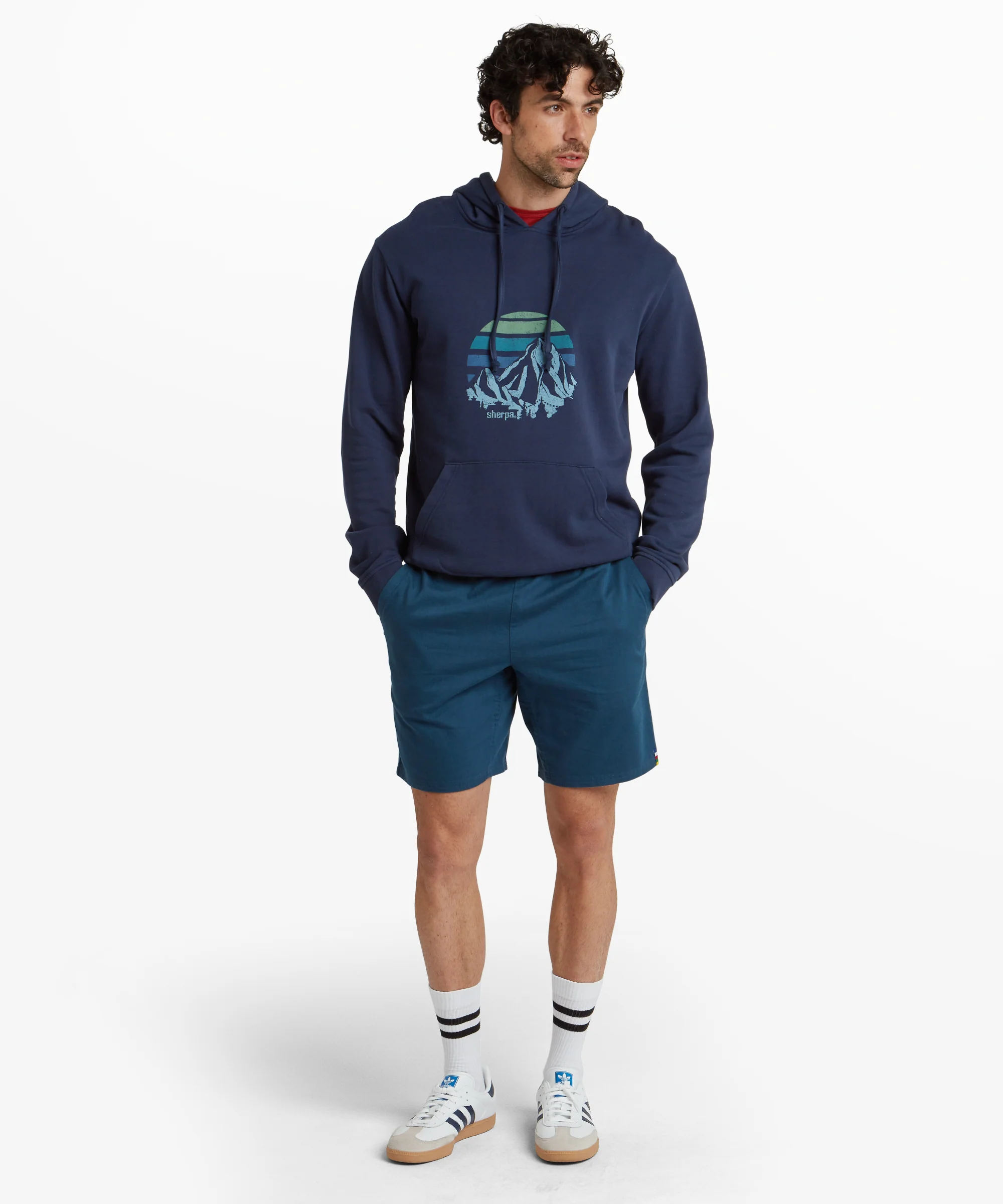 Pokhara Sunset Hoodie - Rathee Blue - Image 3