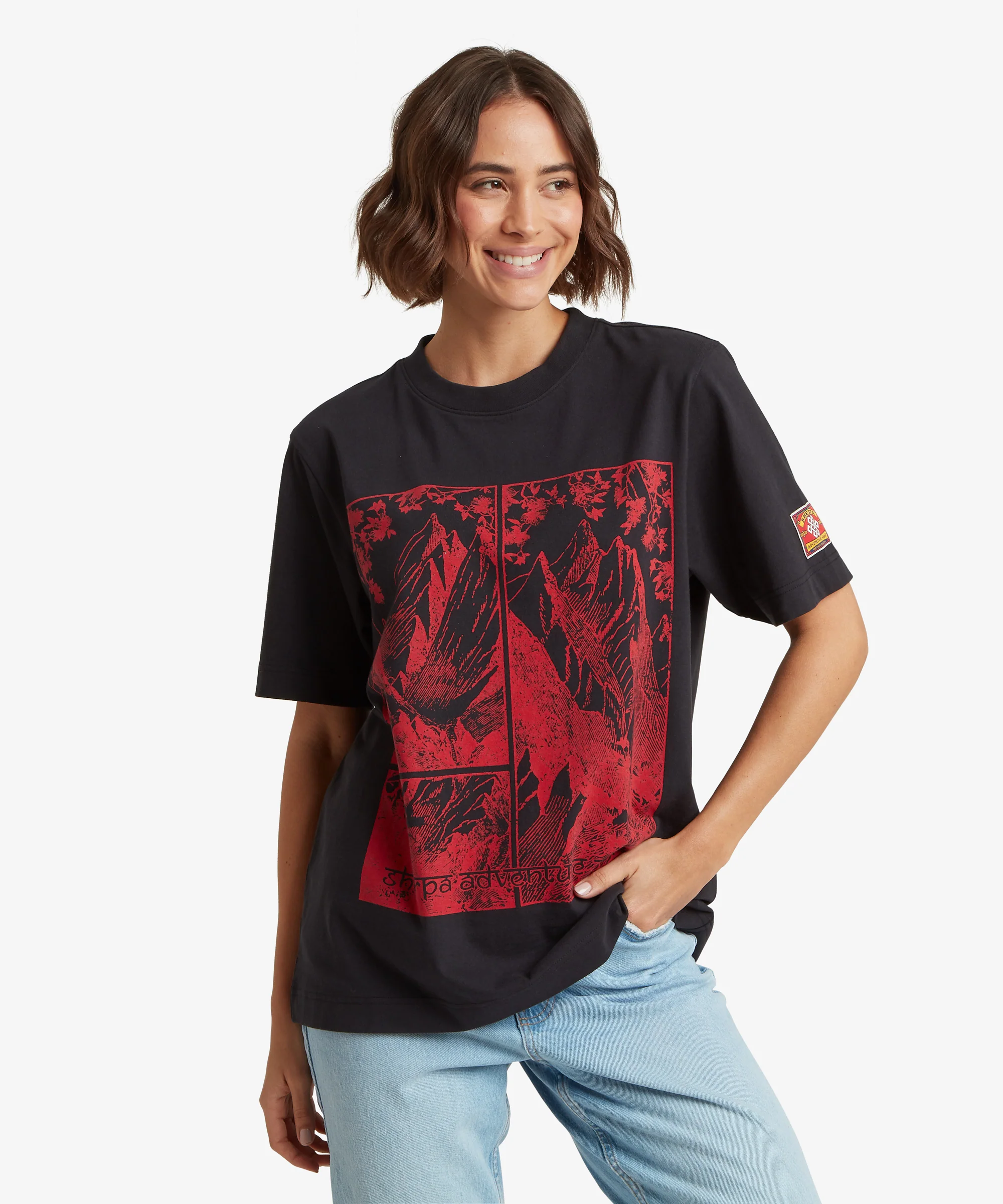 Unisex Tarcho Destination T-Shirt  - Black - Image 4