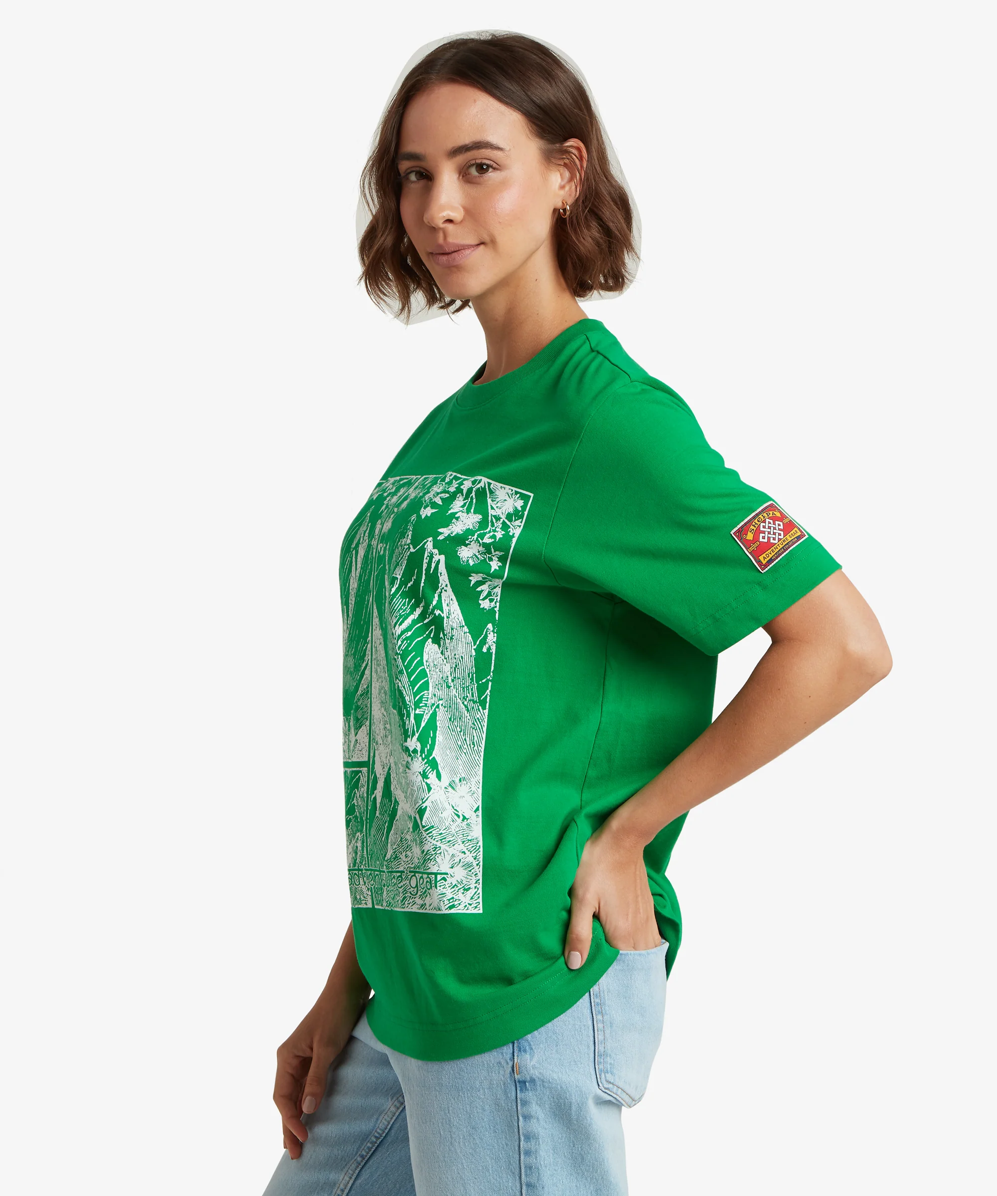 Unisex Tarcho Destination T-Shirt  - Green - Image 8