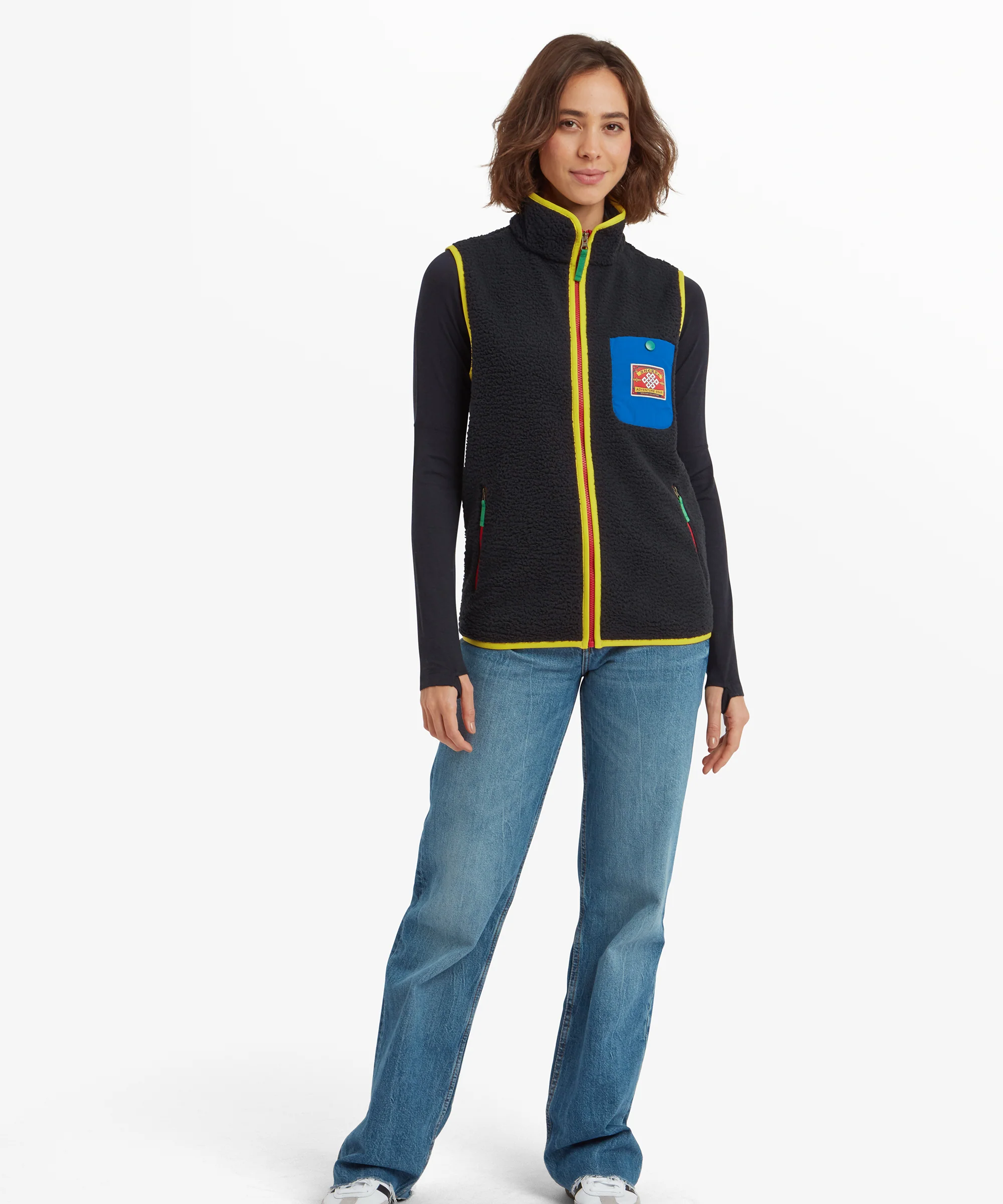 Tarcho Fleece Vest - Black - Image 4
