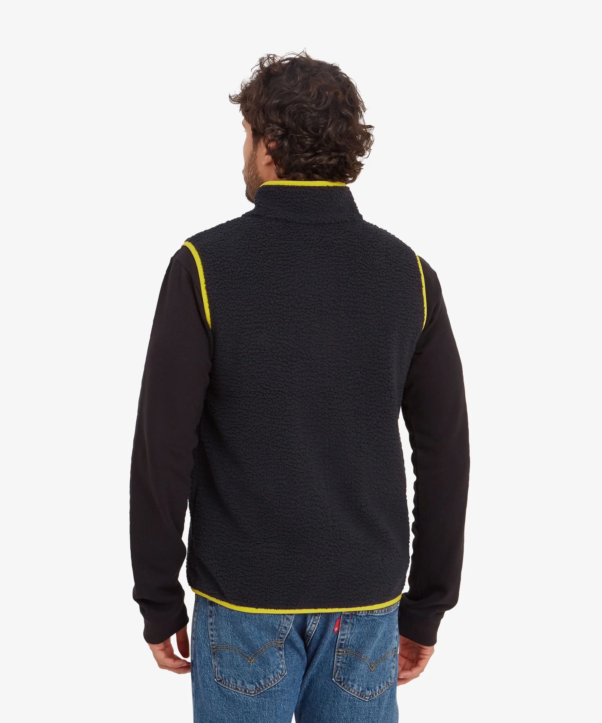 Tarcho Fleece Vest - Black - Image 7