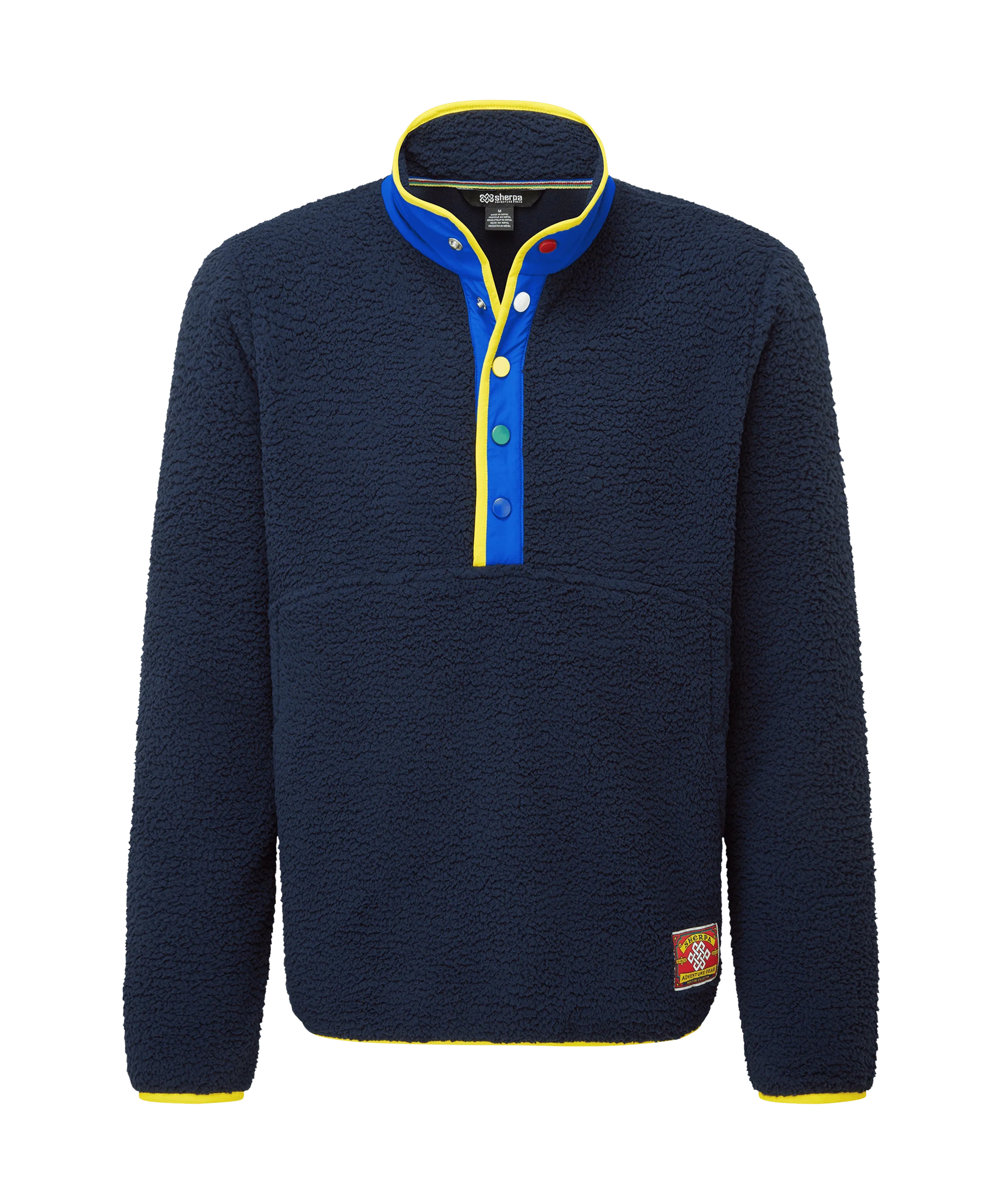 Tarcho Quarter Snap Pullover  - Rathee Blue