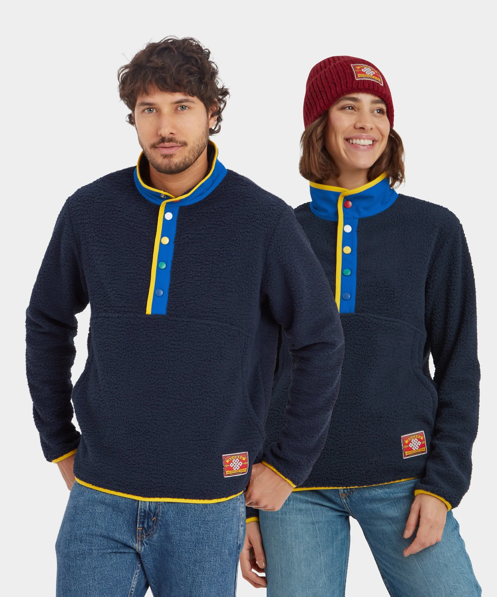 Tarcho Quarter Snap Pullover  - Rathee Blue - Image 2