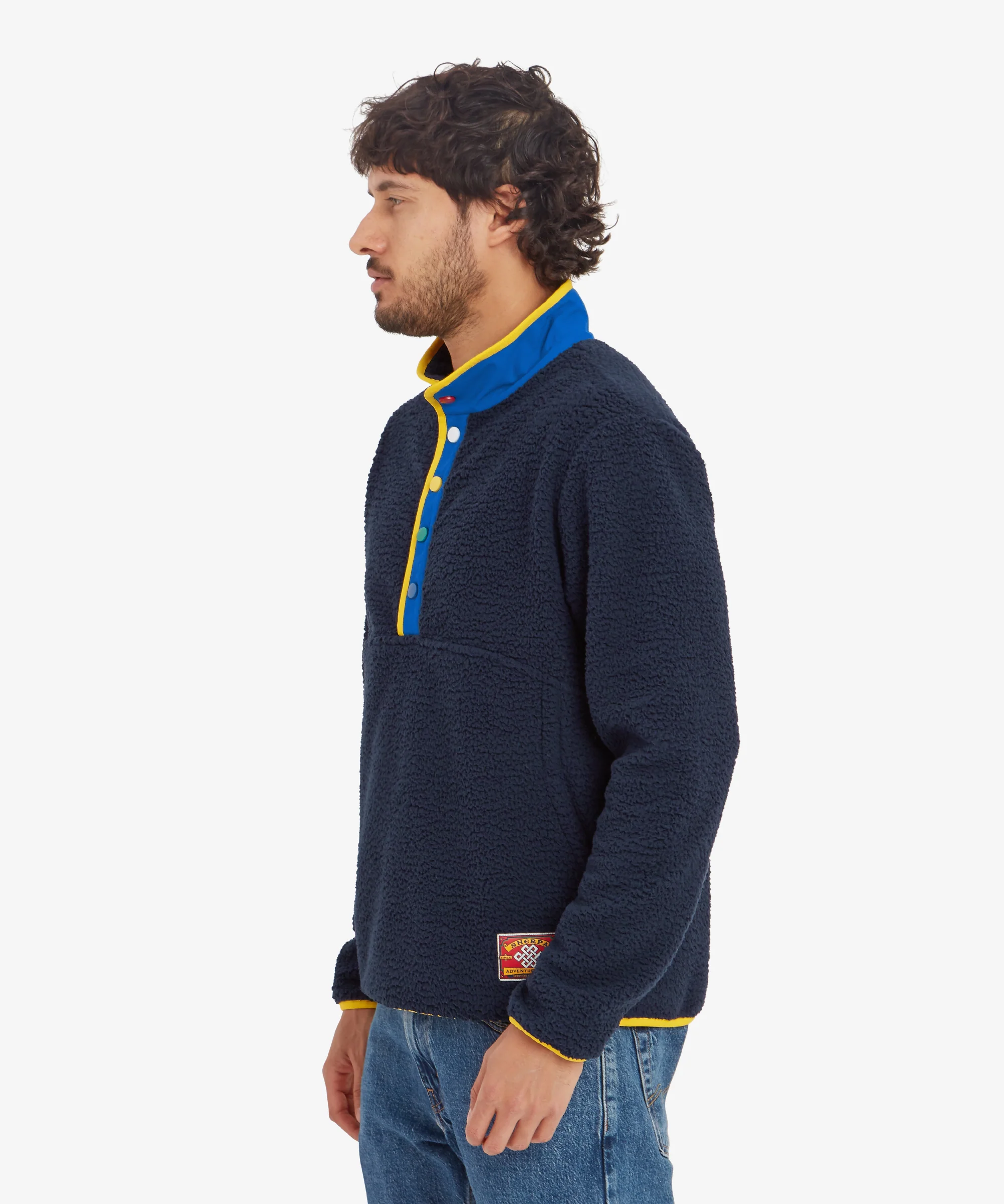Tarcho Quarter Snap Pullover  - Rathee Blue - Image 3
