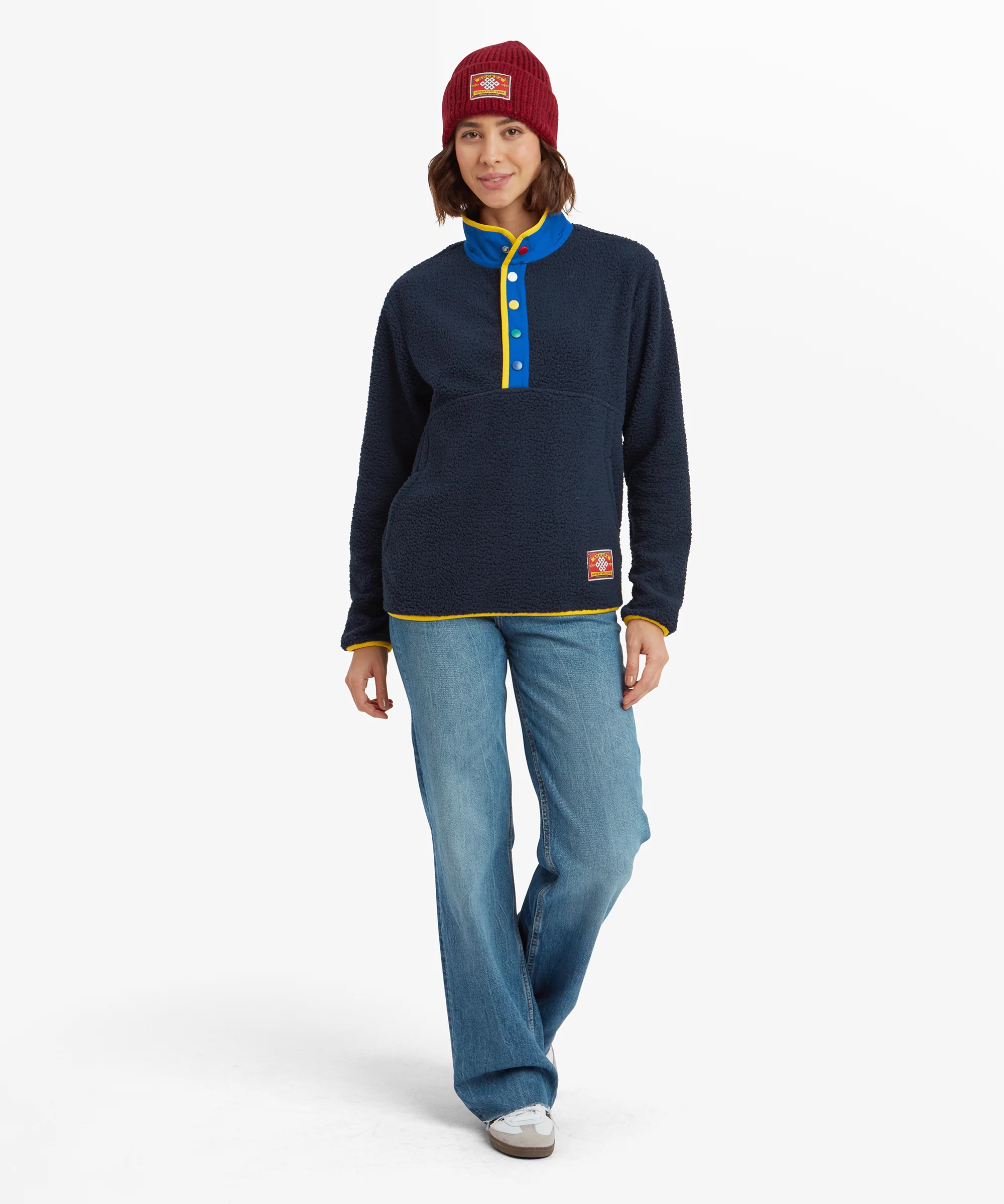 Tarcho Quarter Snap Pullover  - Rathee Blue - Image 6