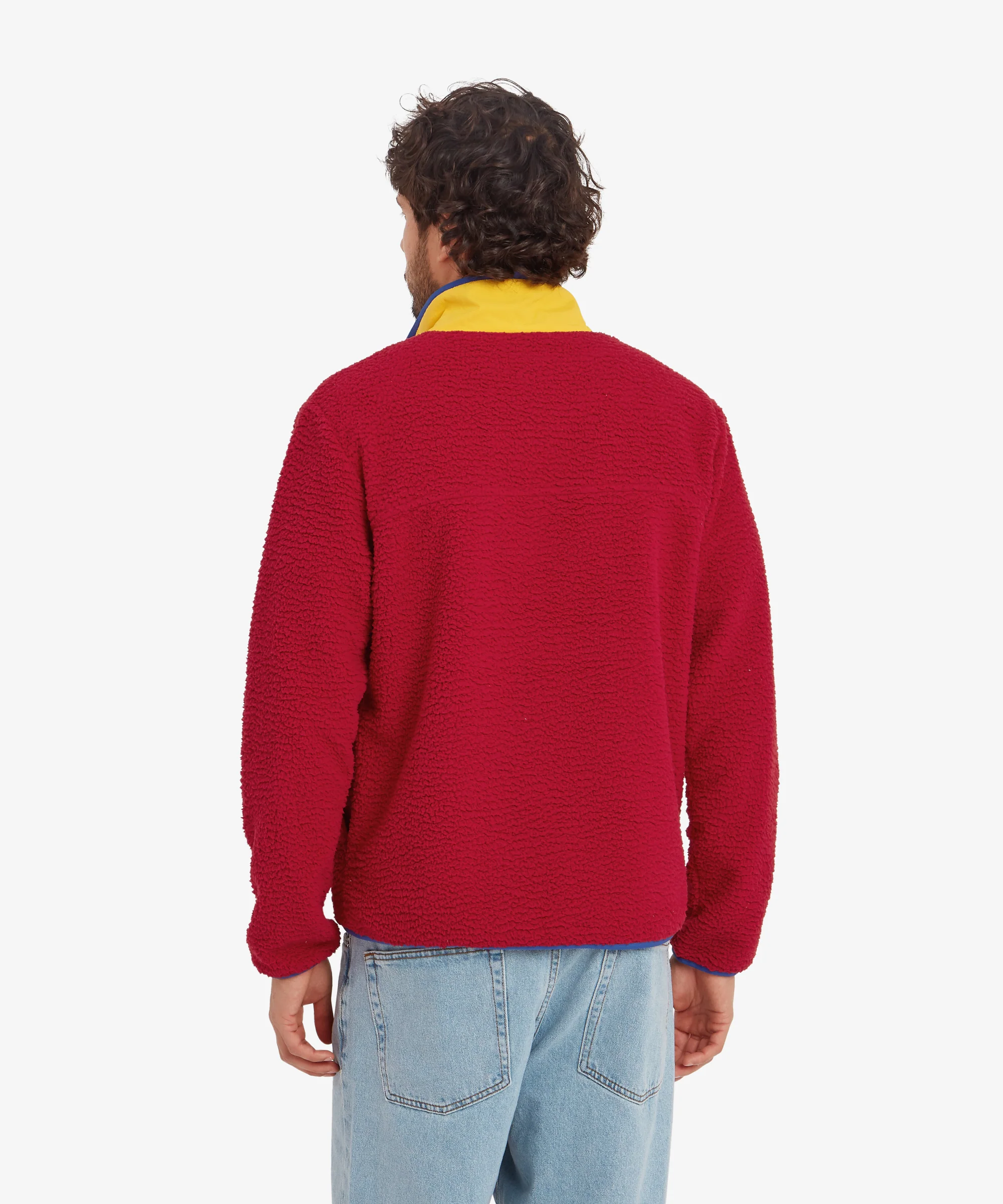 Tarcho Quarter Snap Pullover  - Tibetan Red - Image 7