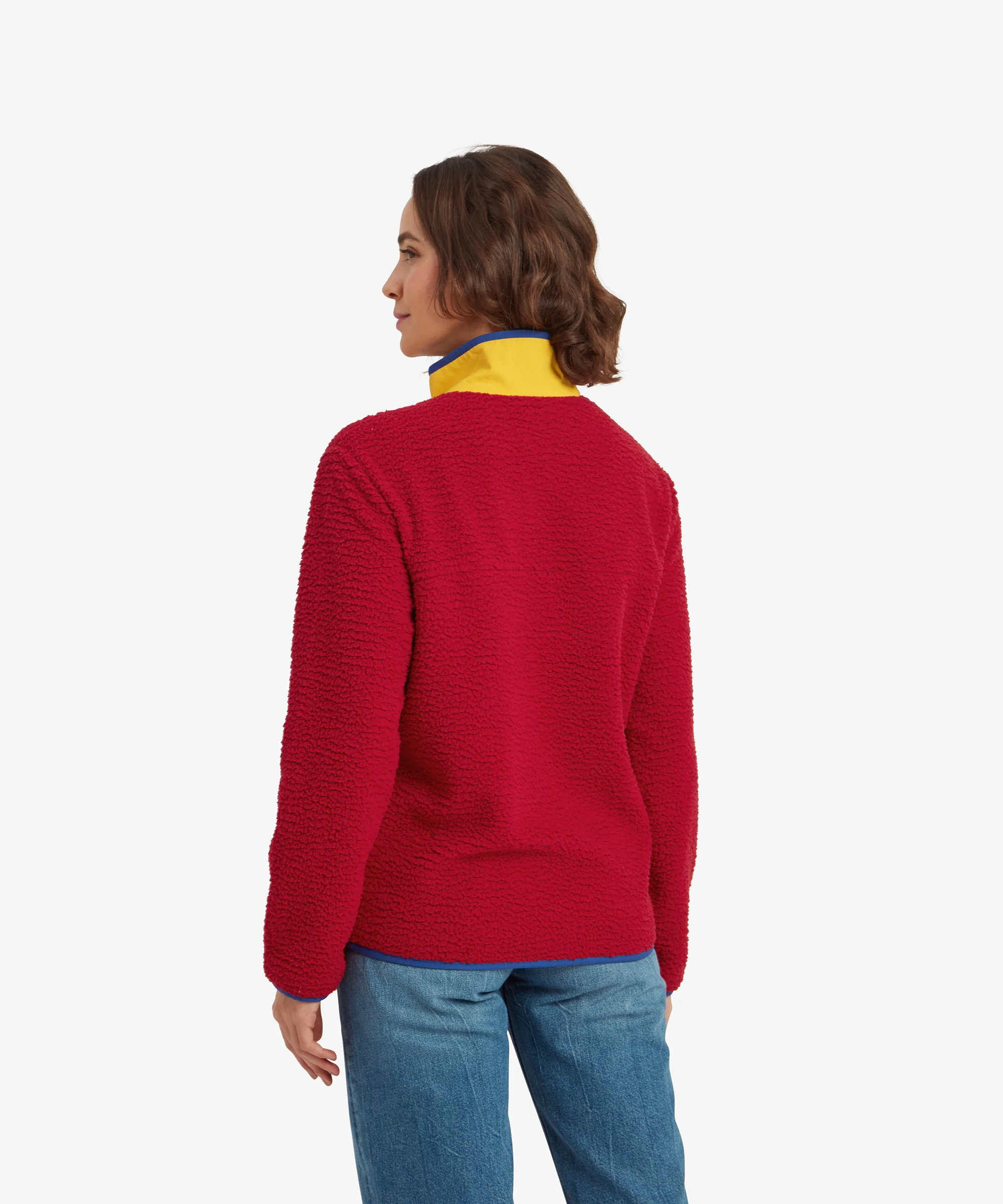 Tarcho Quarter Snap Pullover  - Tibetan Red - Image 8