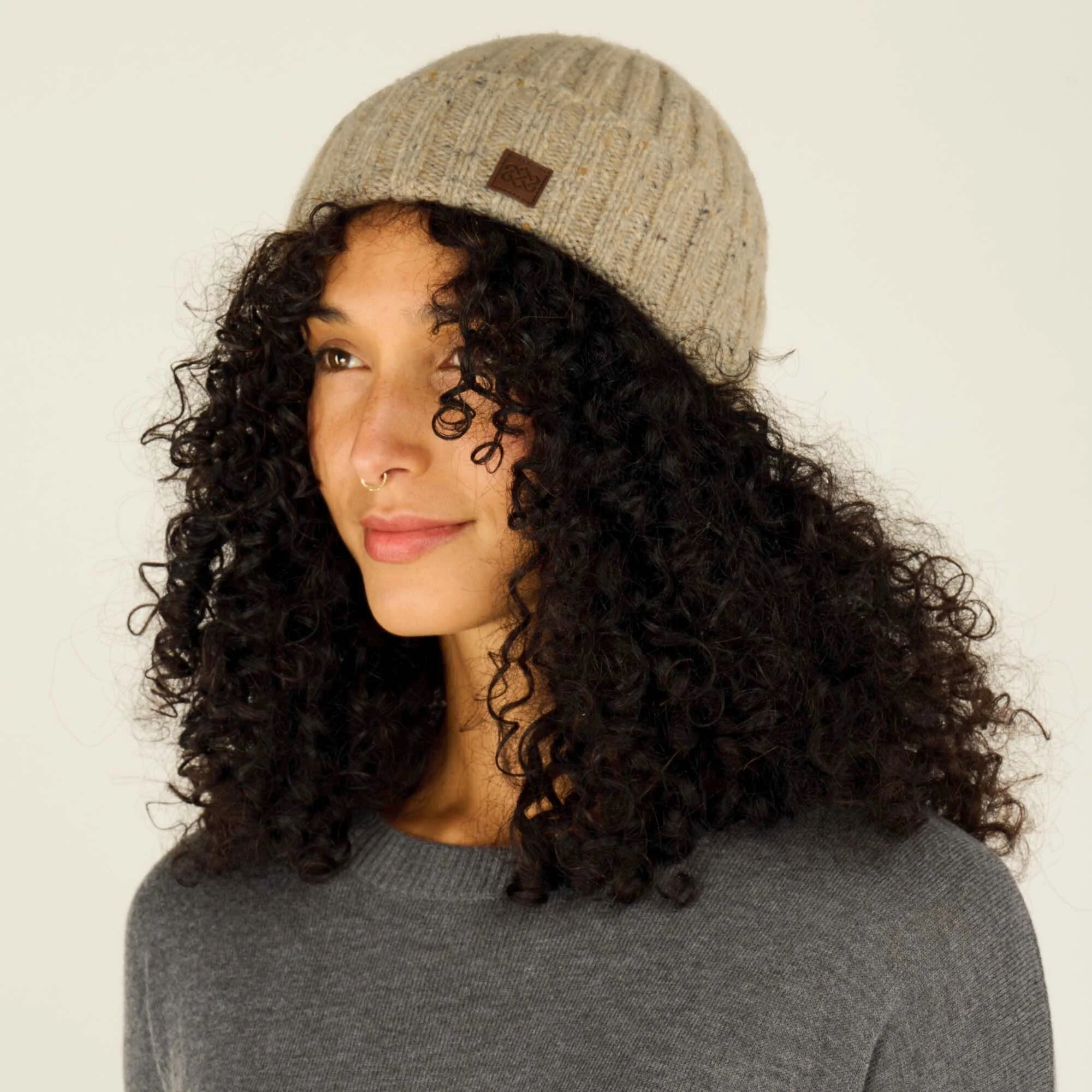 Varuni Classic Beanie - Goa Sand - Image 3