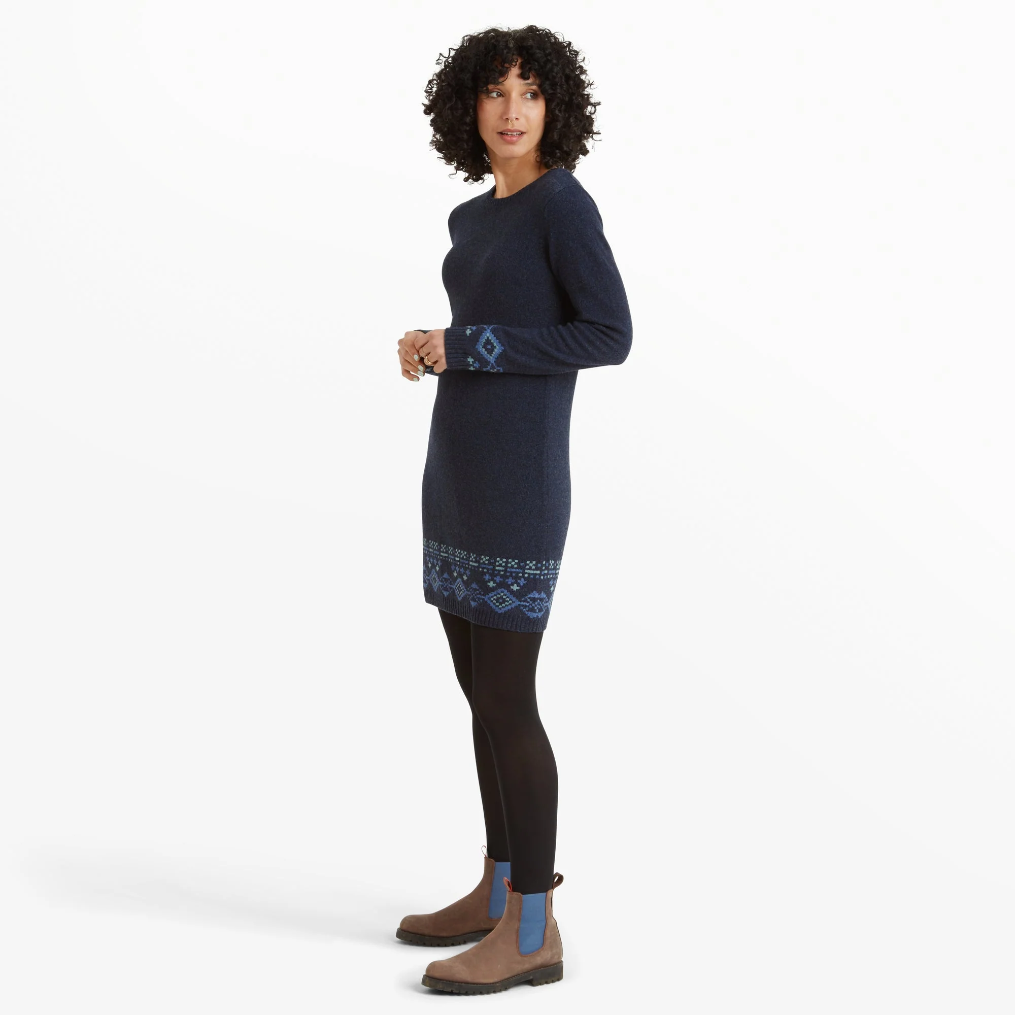 Bharati Eco Dress - Rathee Blue - Image 3