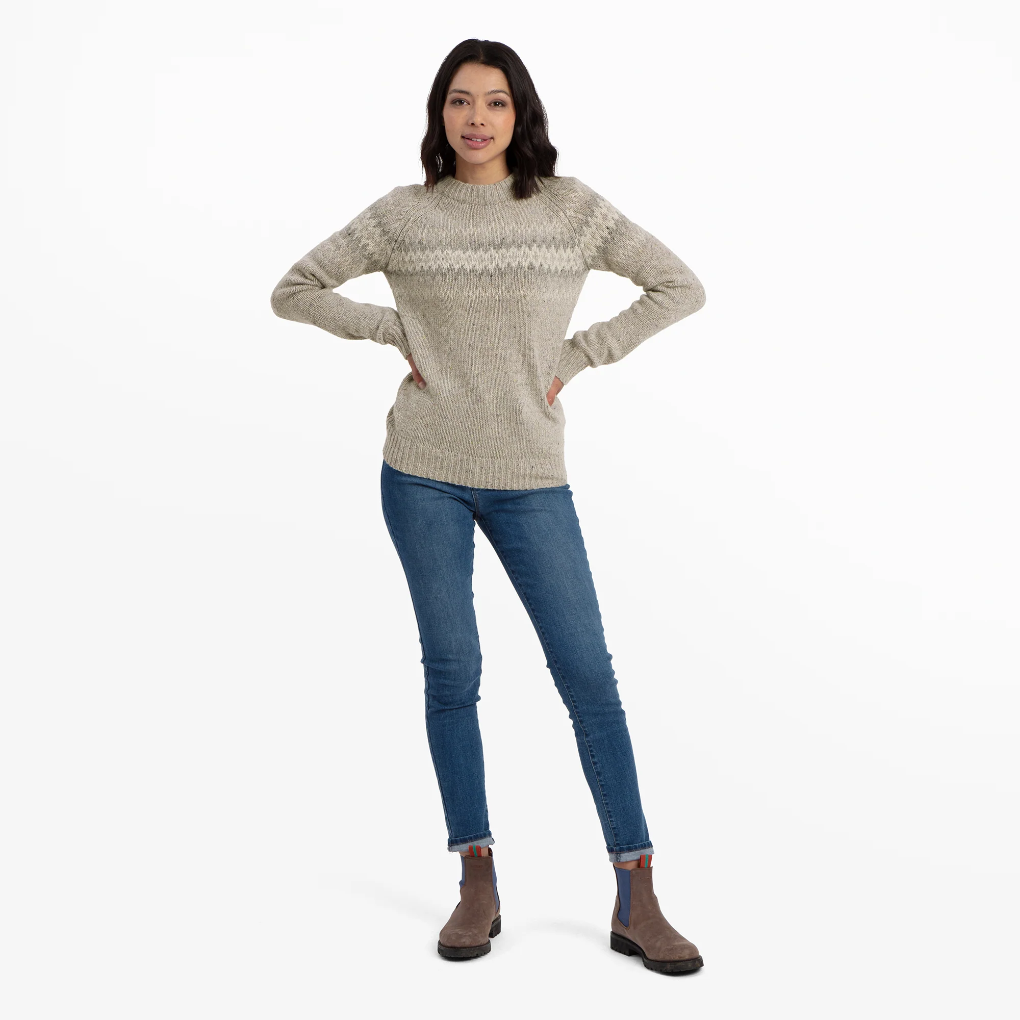 Dumji Crew Sweater - Birch - Image 3