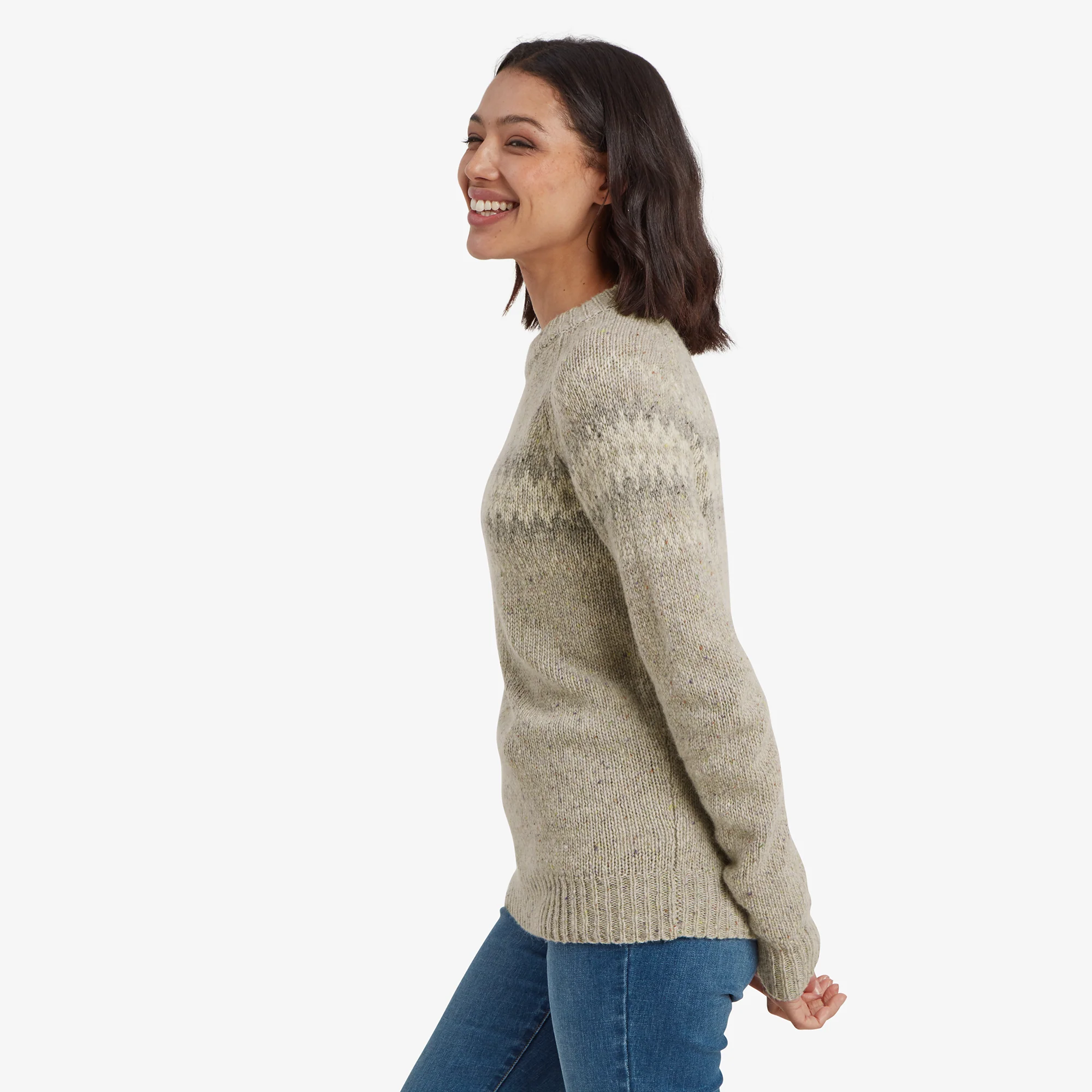 Dumji Crew Sweater - Birch - Image 4