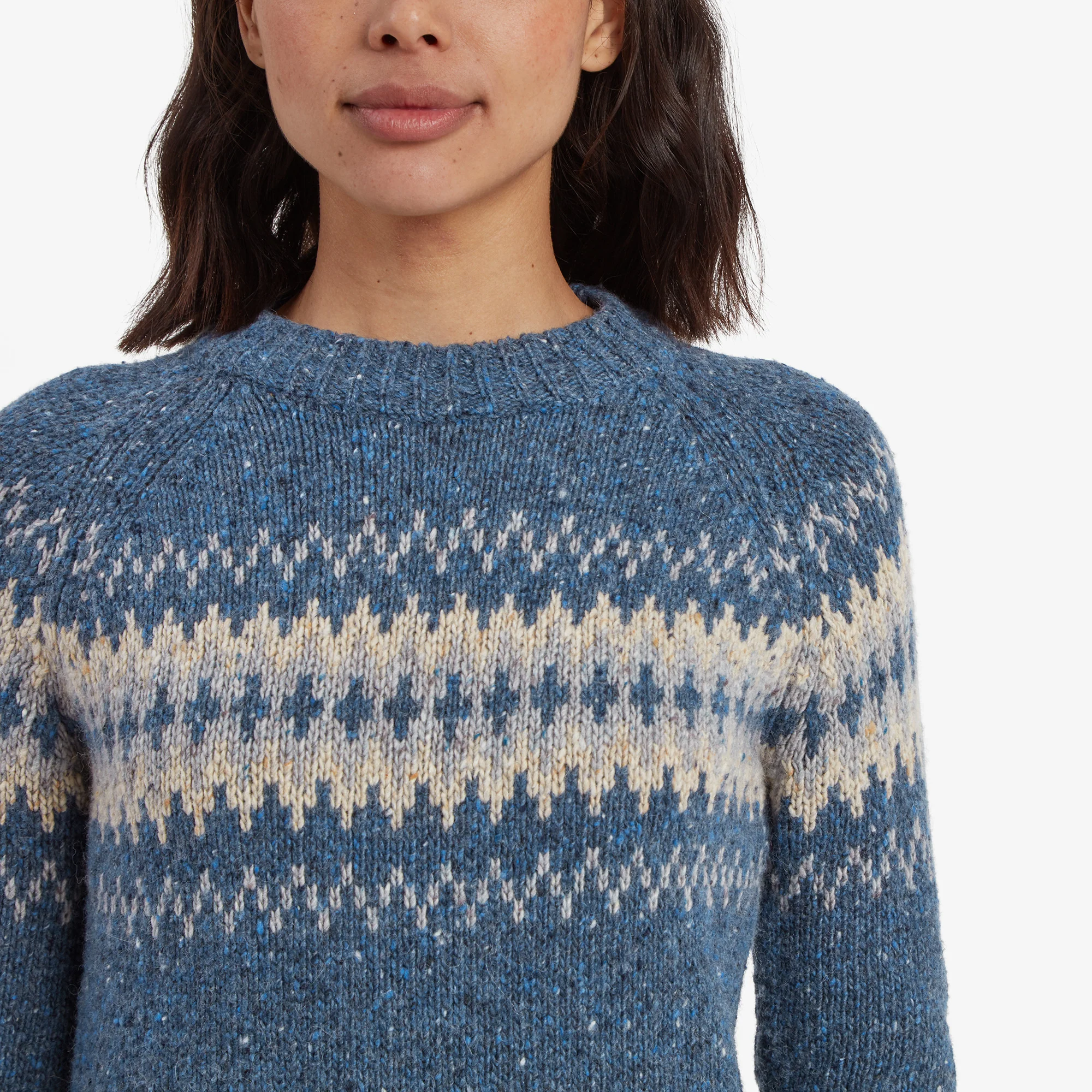 Dumji Crew Sweater - Neelo Blue - Image 6
