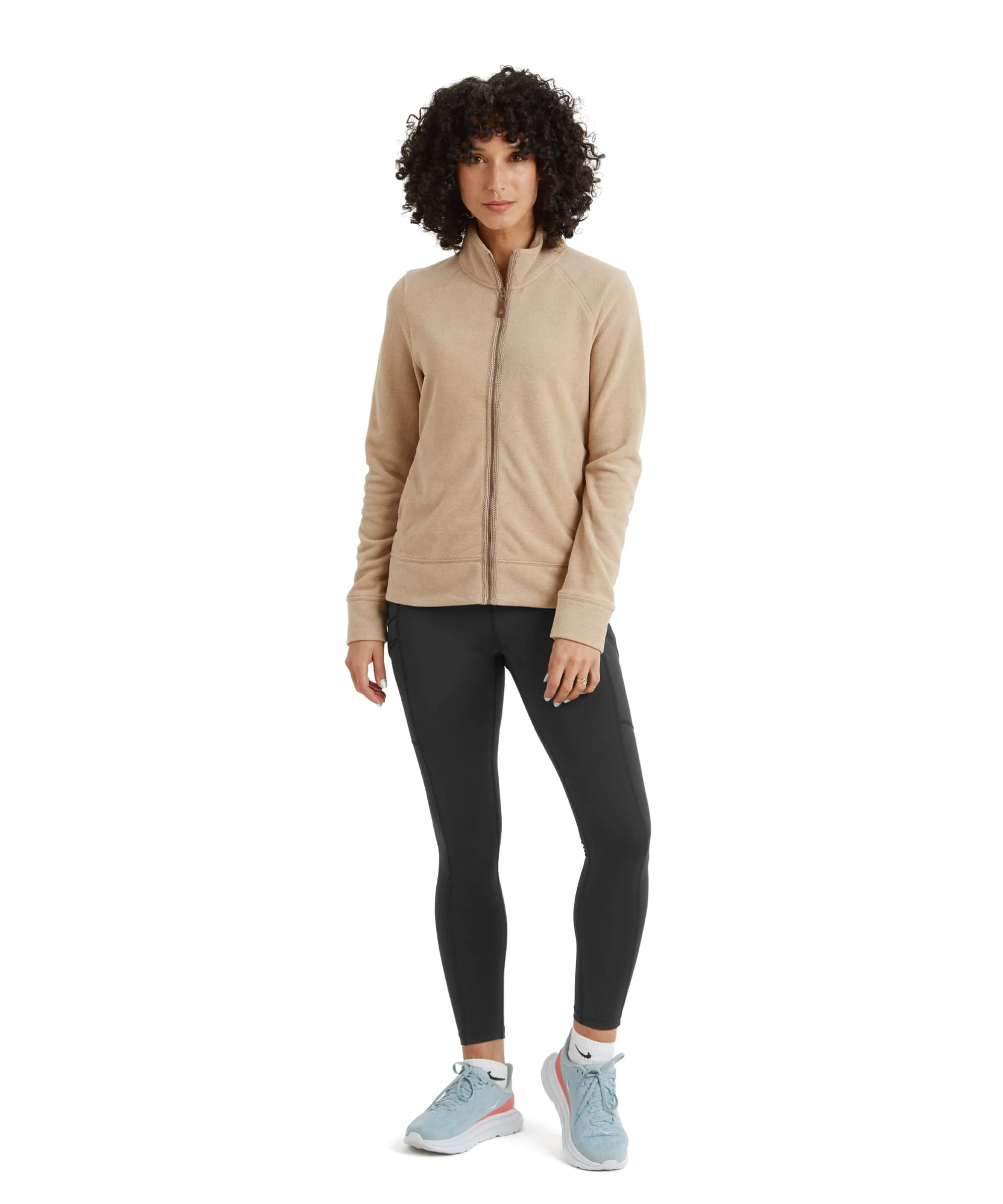 Rolpa Eco Fleece Jacket - Bardiya Sand - Image 3