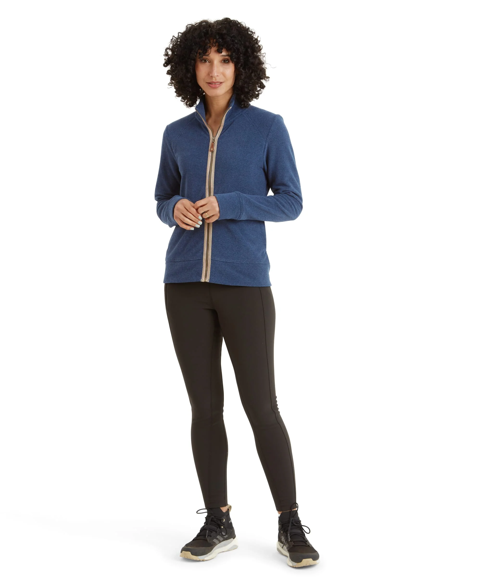 Rolpa Eco Fleece Jacket - Rathee Blue - Image 3
