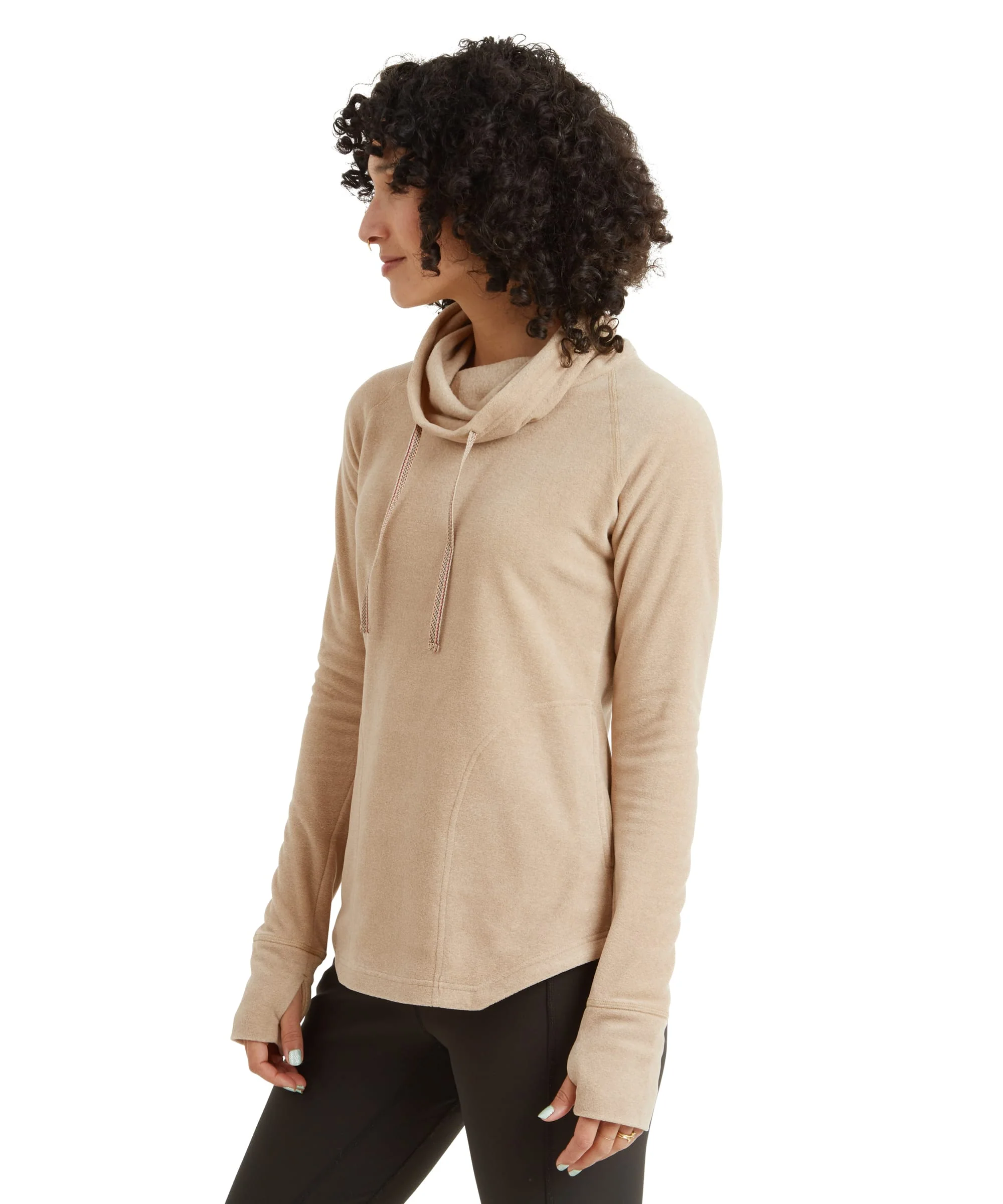 Rolpa Eco Fleece Pullover - Bardiya Sand - Image 4