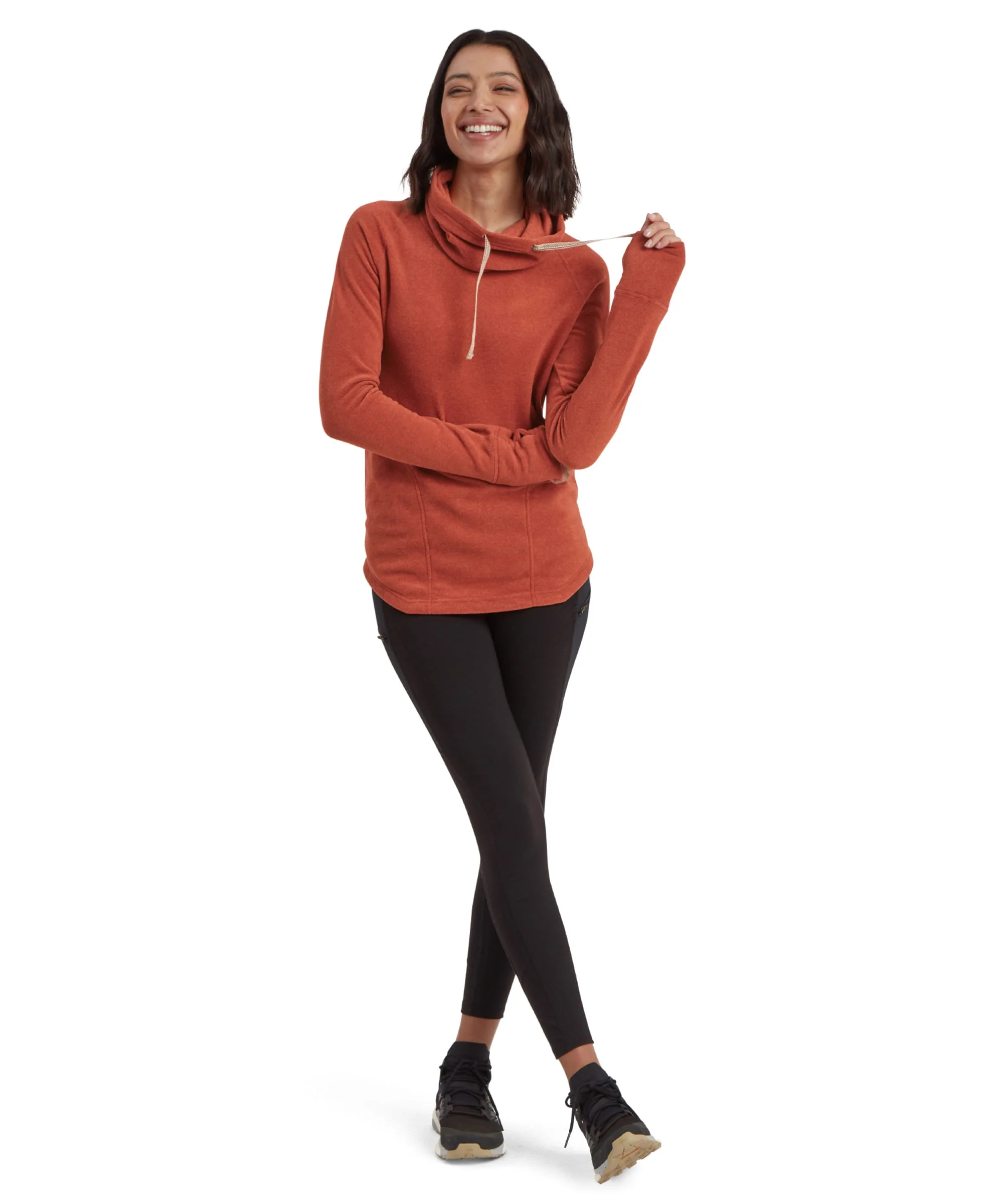 Rolpa Eco Fleece Pullover - Rust - Image 3