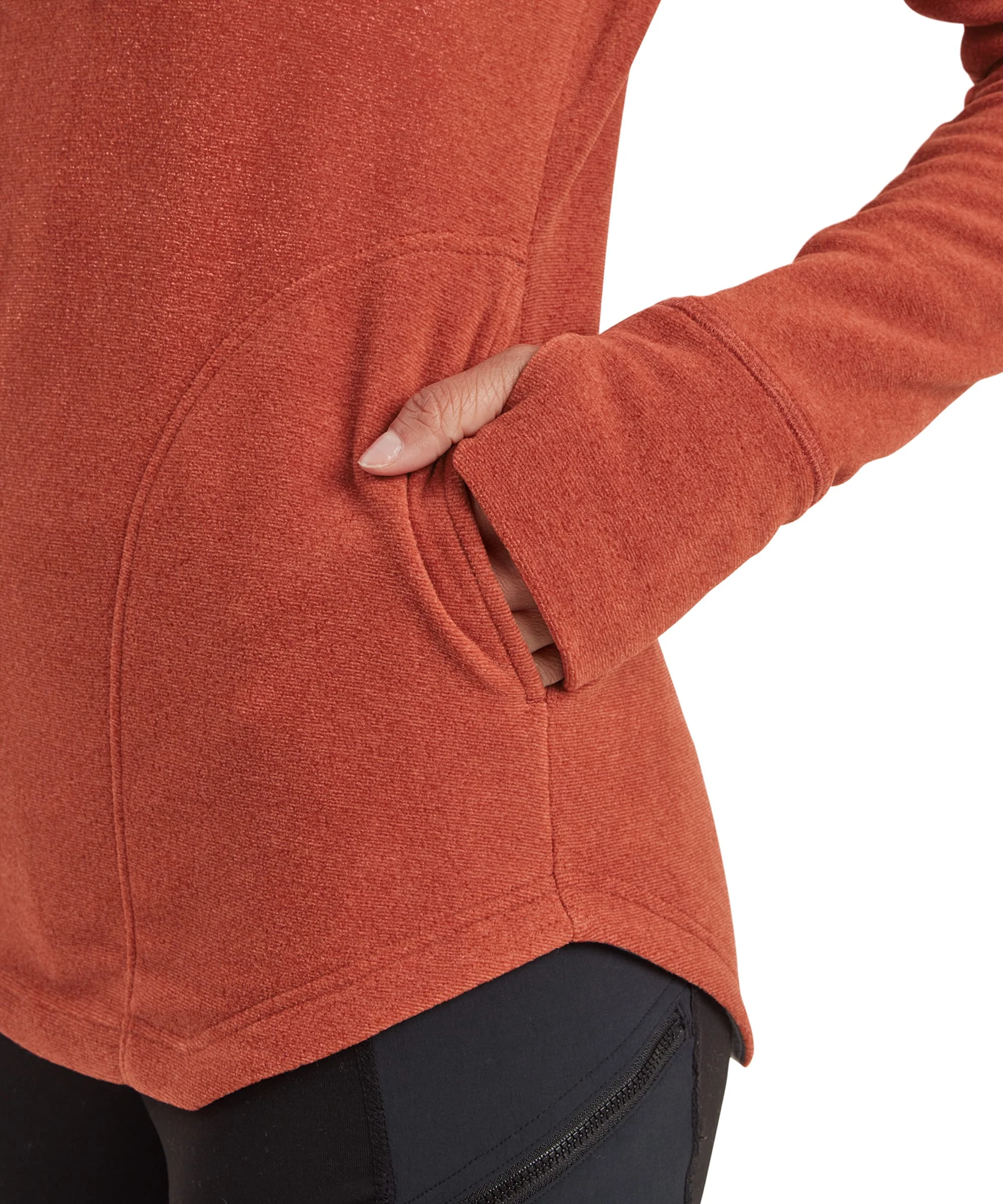 Rolpa Eco Fleece Pullover - Rust - Image 6
