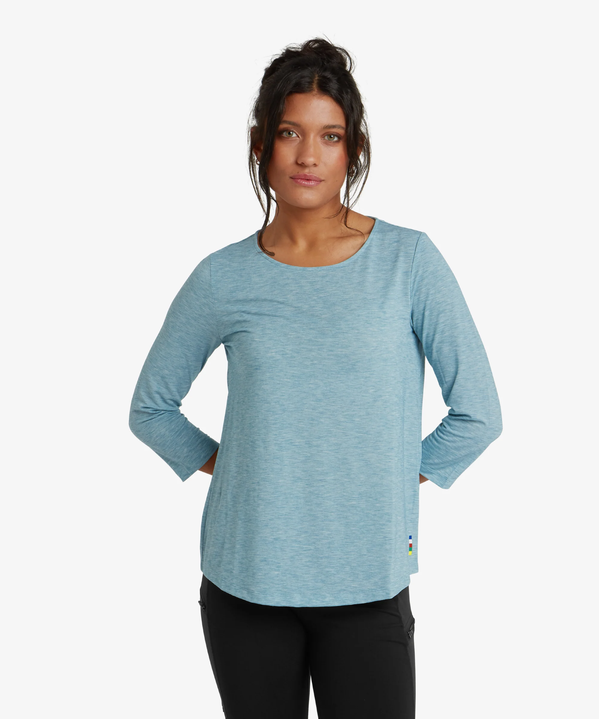 Asha 3 Quarter Sleeve Top - Hydra - Image 2