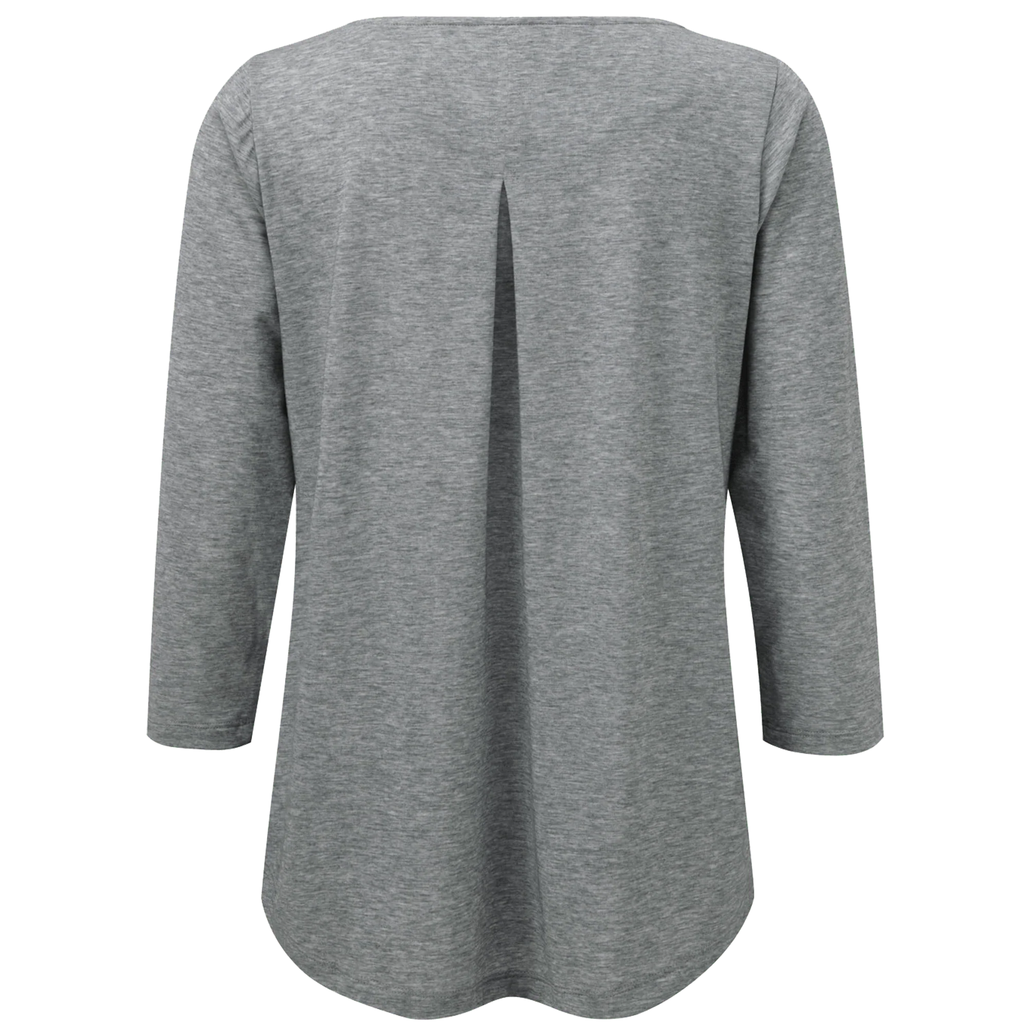 Asha 3 Quarter Sleeve Top - Kharani Grey - Image 2