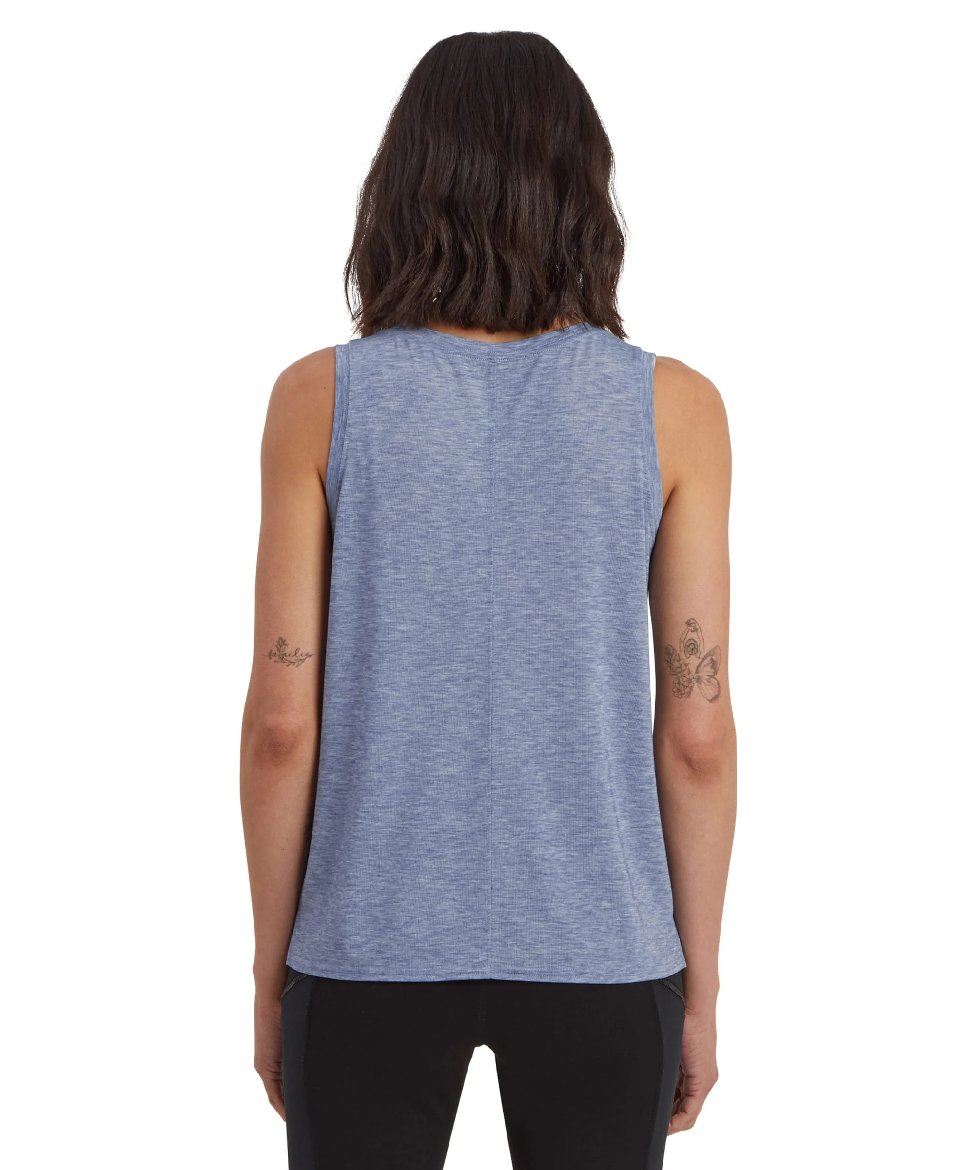 Asha V-Neck Tank Top - Seaport Blue - Image 5