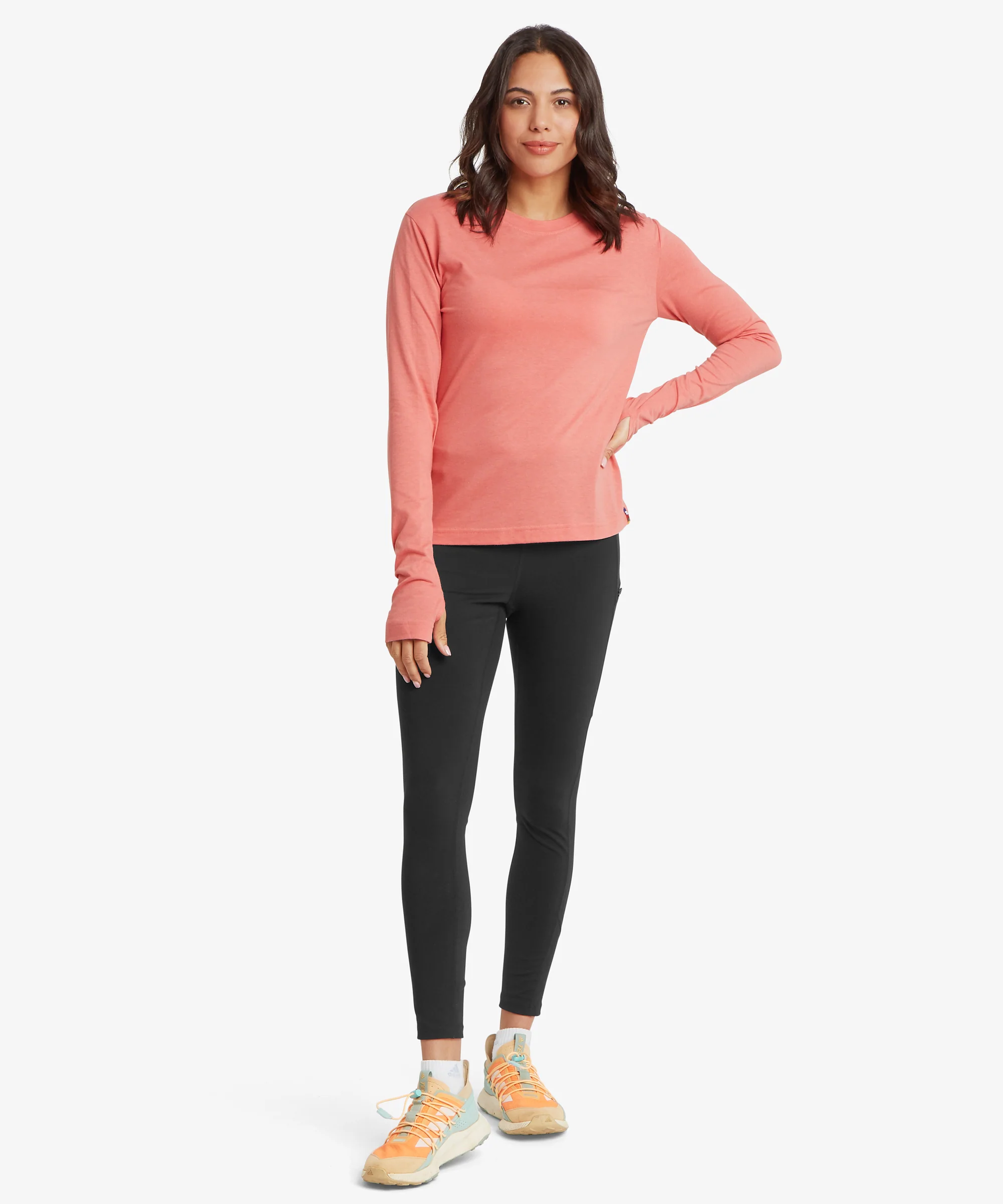 Bali Long Sleeve T-Shirt - Rose Gold - Image 3