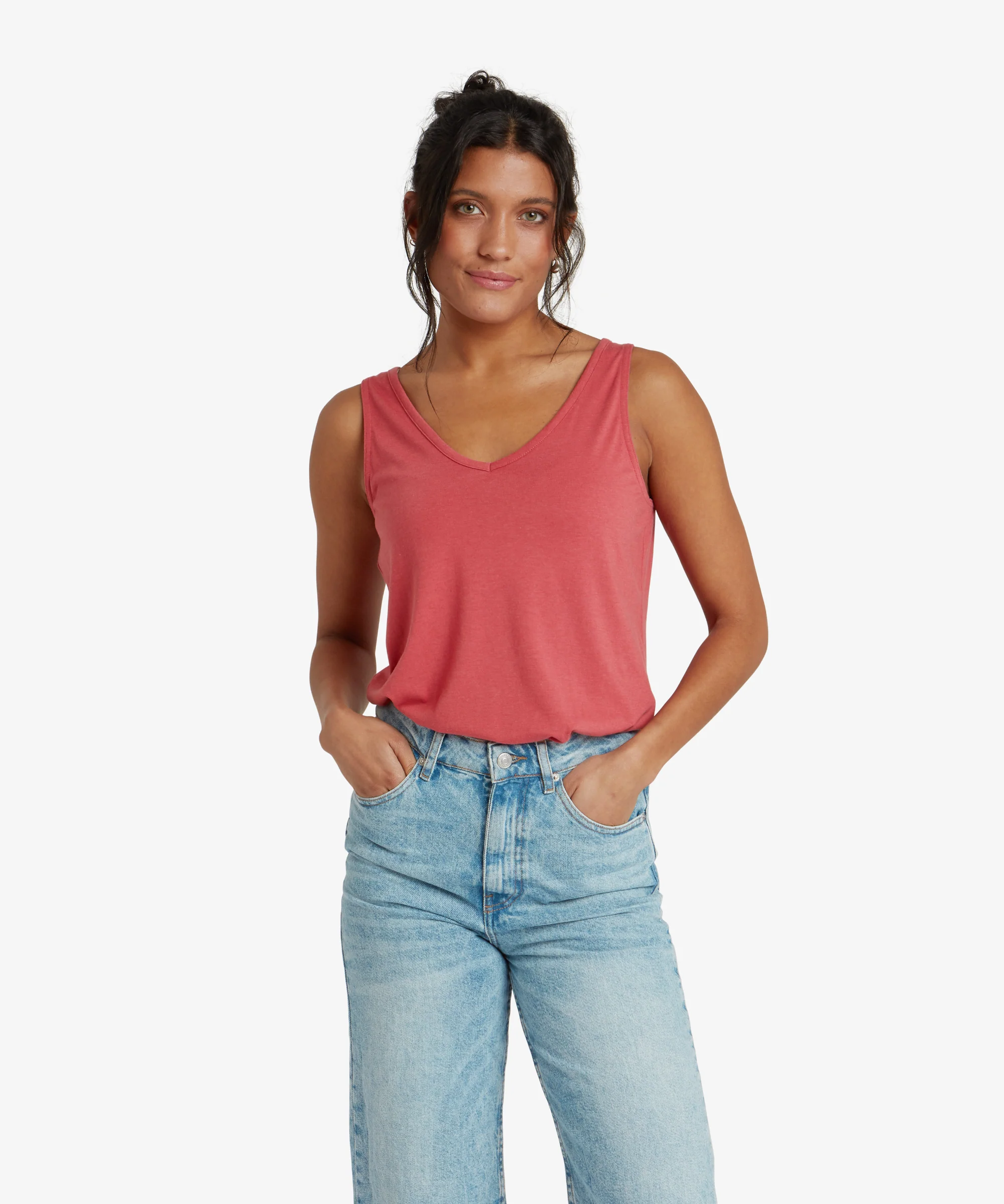 Bali V-Neck Tank Top - Rosie - Image 7