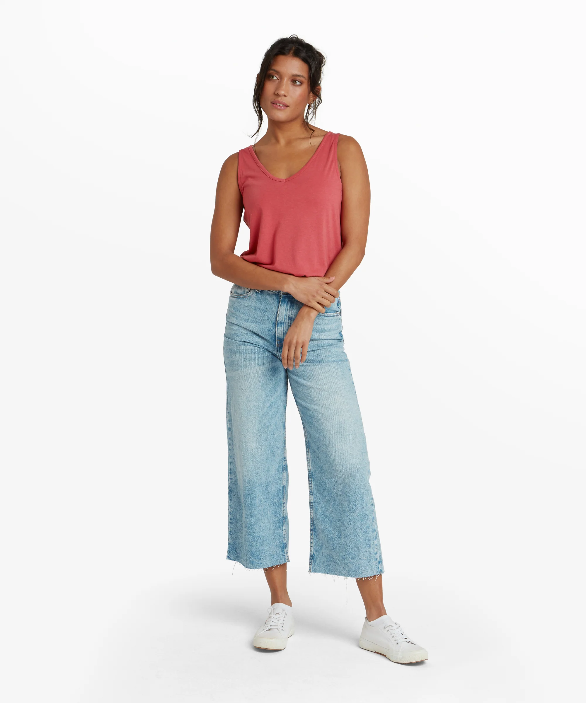 Bali V-Neck Tank Top - Rosie - Image 8