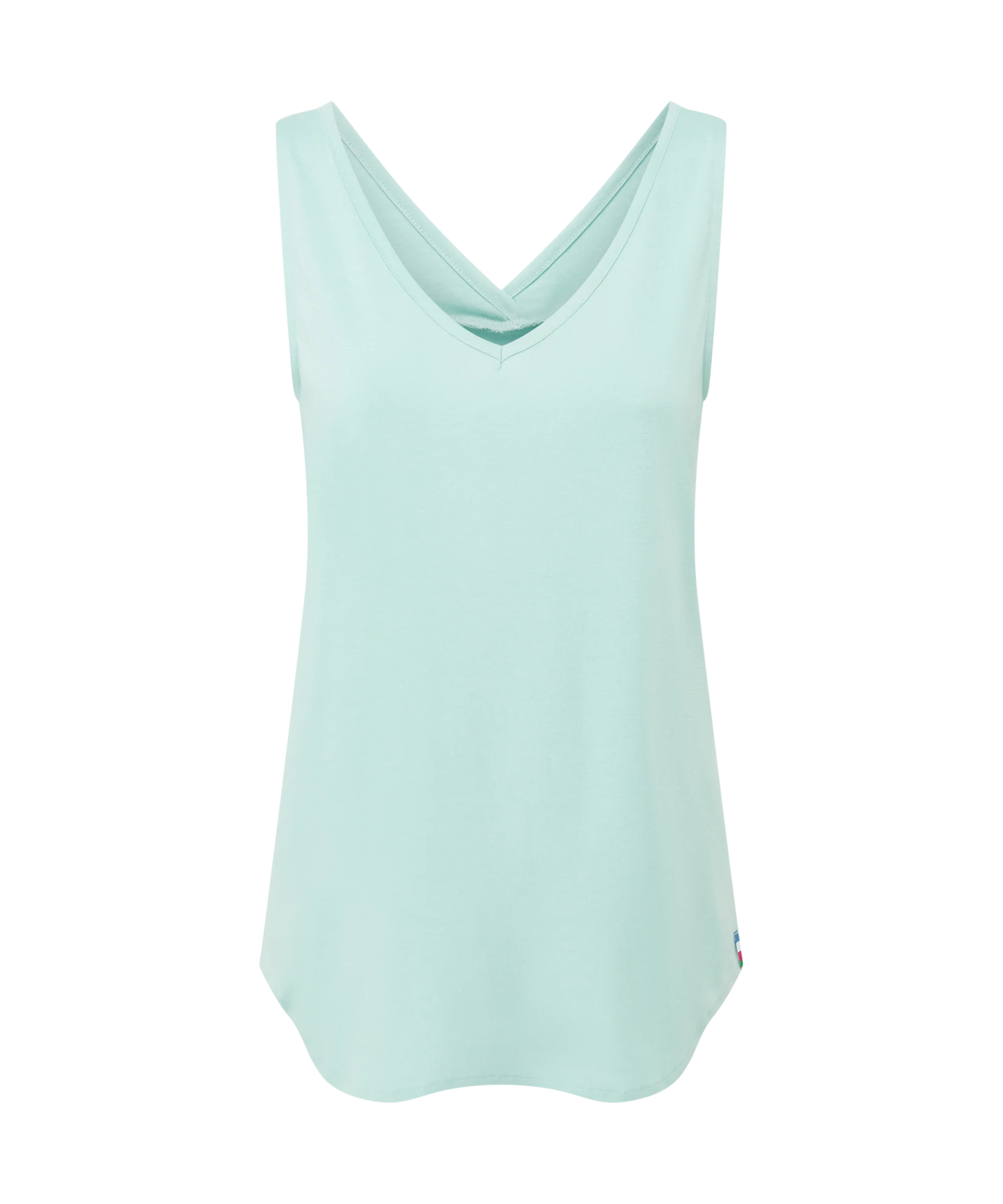 Bali V-Neck Tank Top - Mist