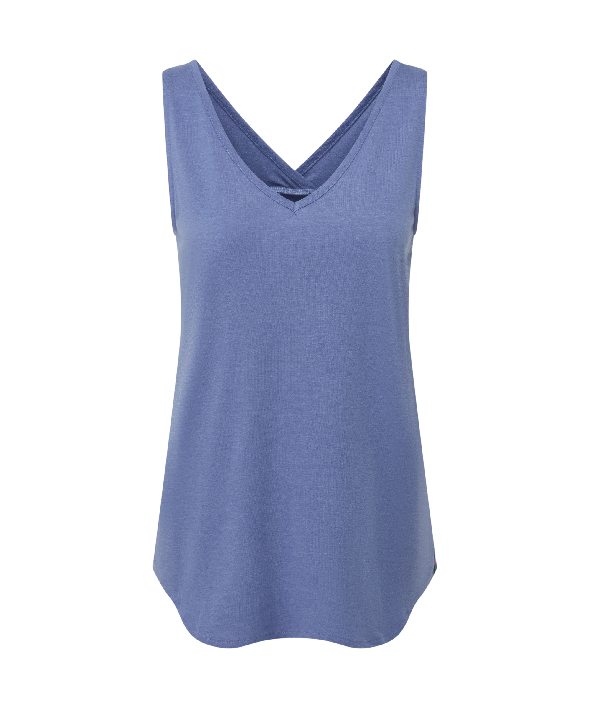 Bali V-Neck Tank Top - Seaport Blue