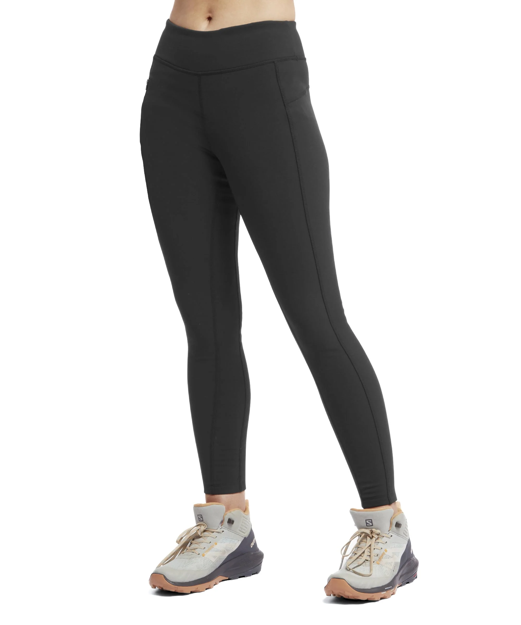 Dolma Softshell Leggings - Black - Image 4