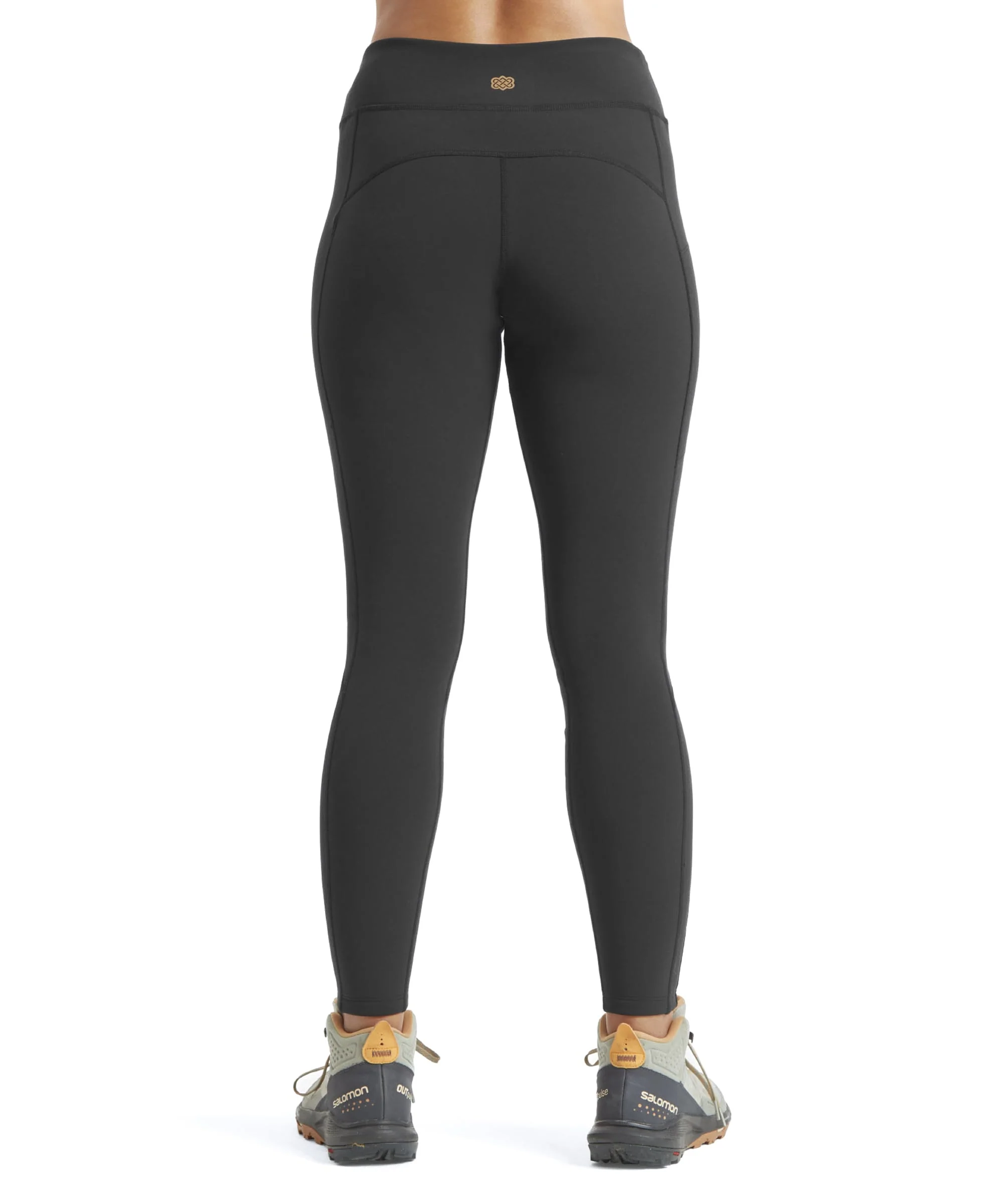 Dolma Softshell Leggings - Black - Image 5