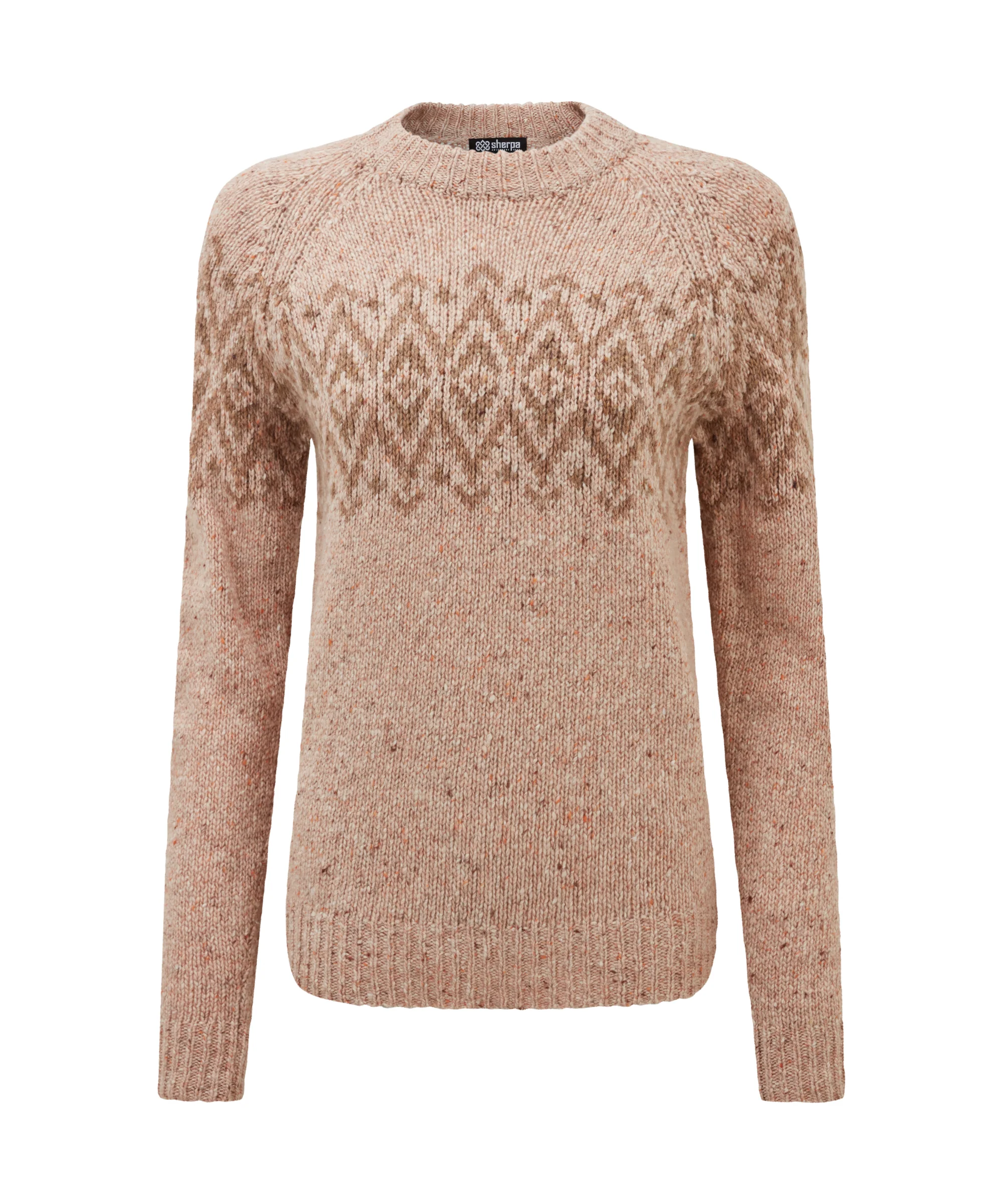 Dumji Crew Sweater - Blush