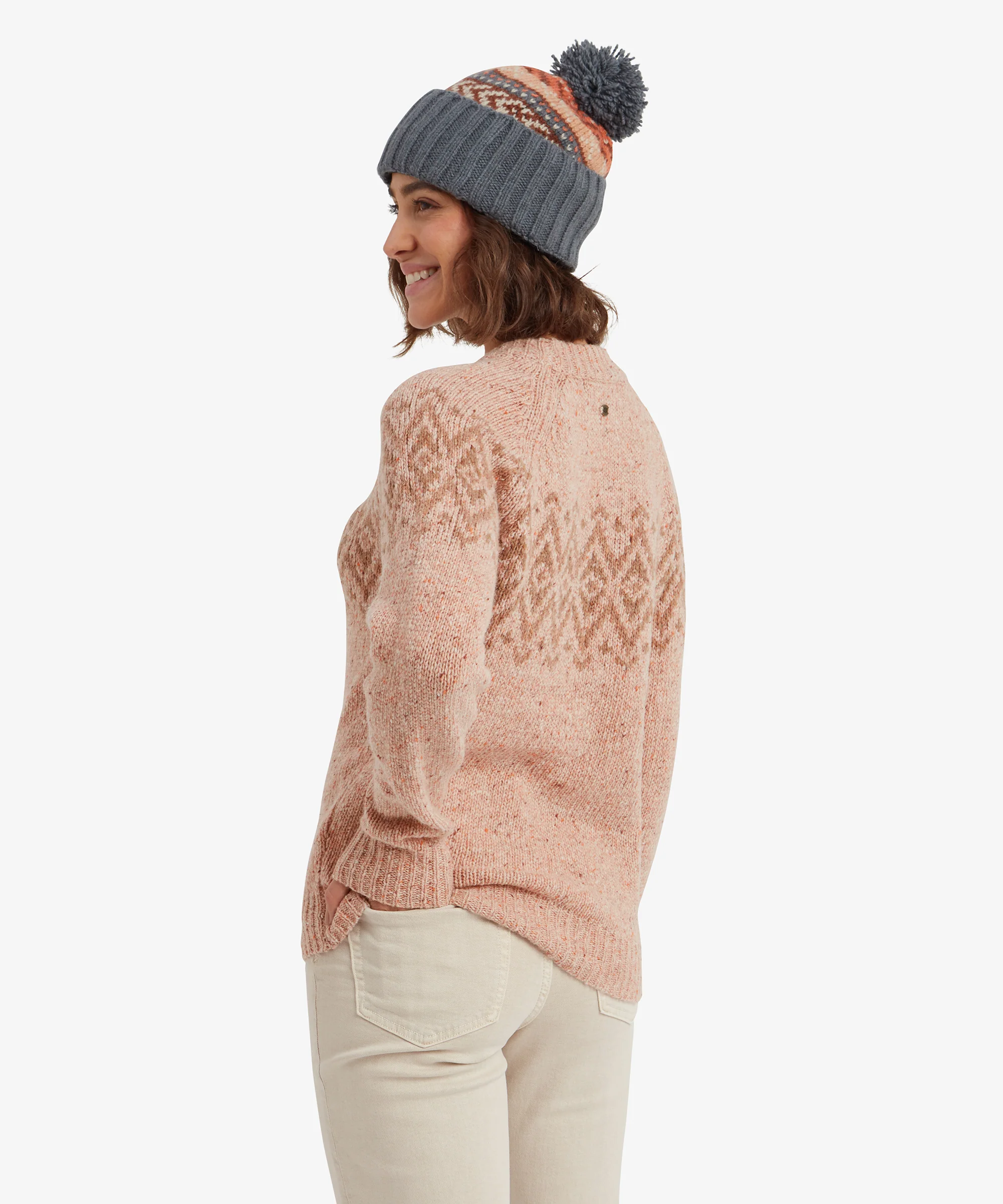 Dumji Crew Sweater - Blush - Image 5