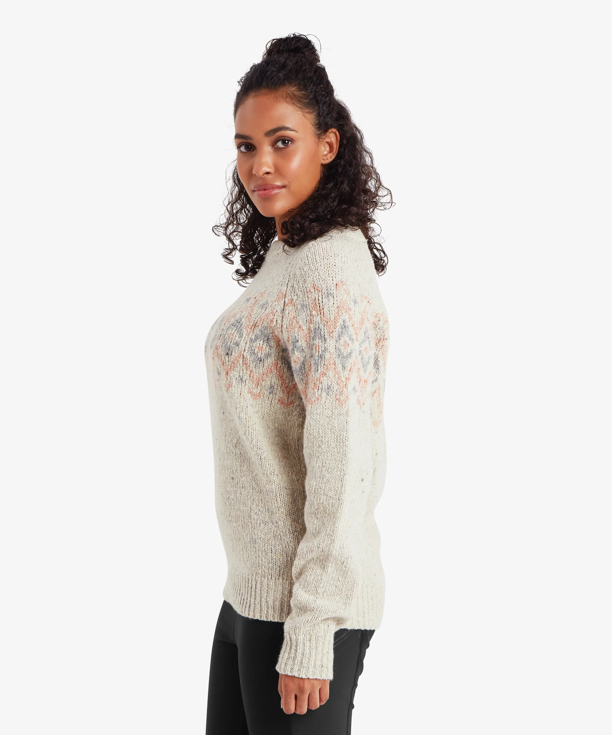 Dumji Crew Sweater - Ecru - Image 4