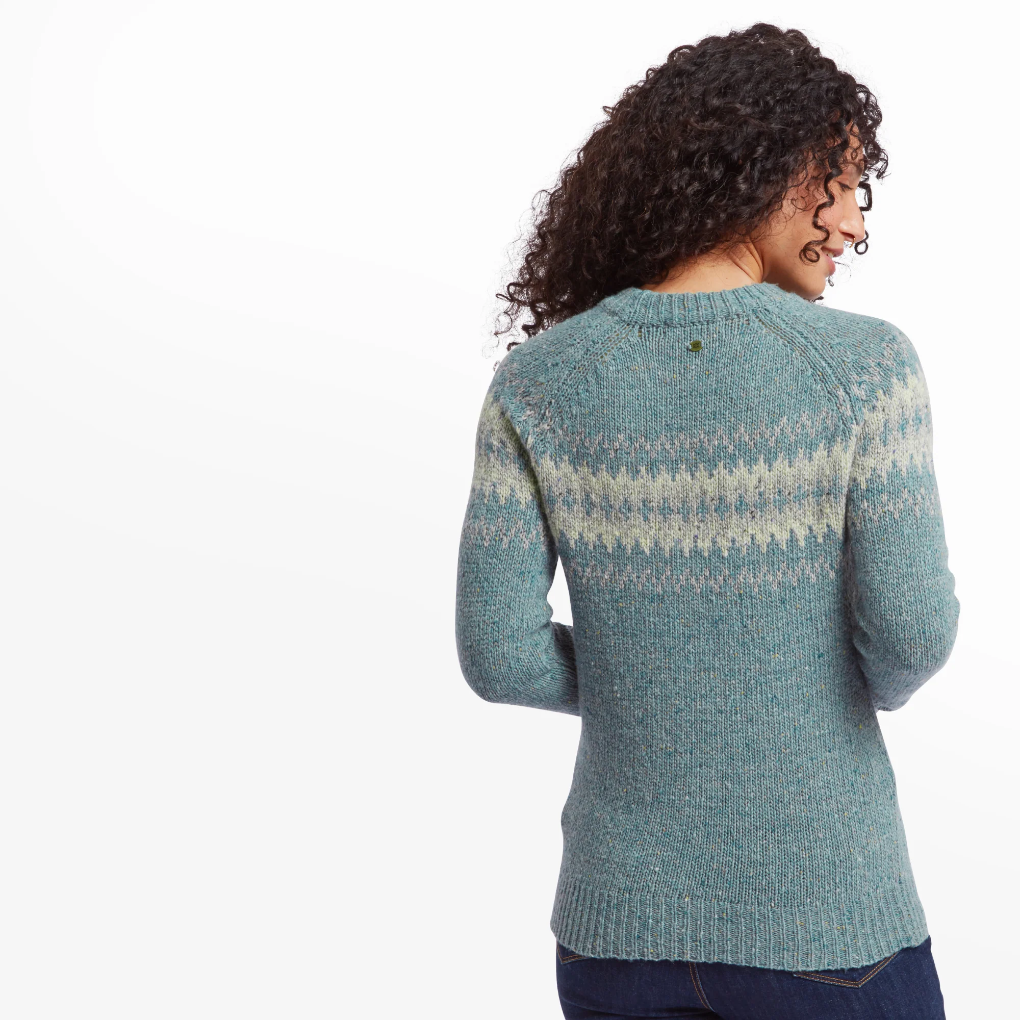 Dumji Crew Sweater - Verdigris - Image 4