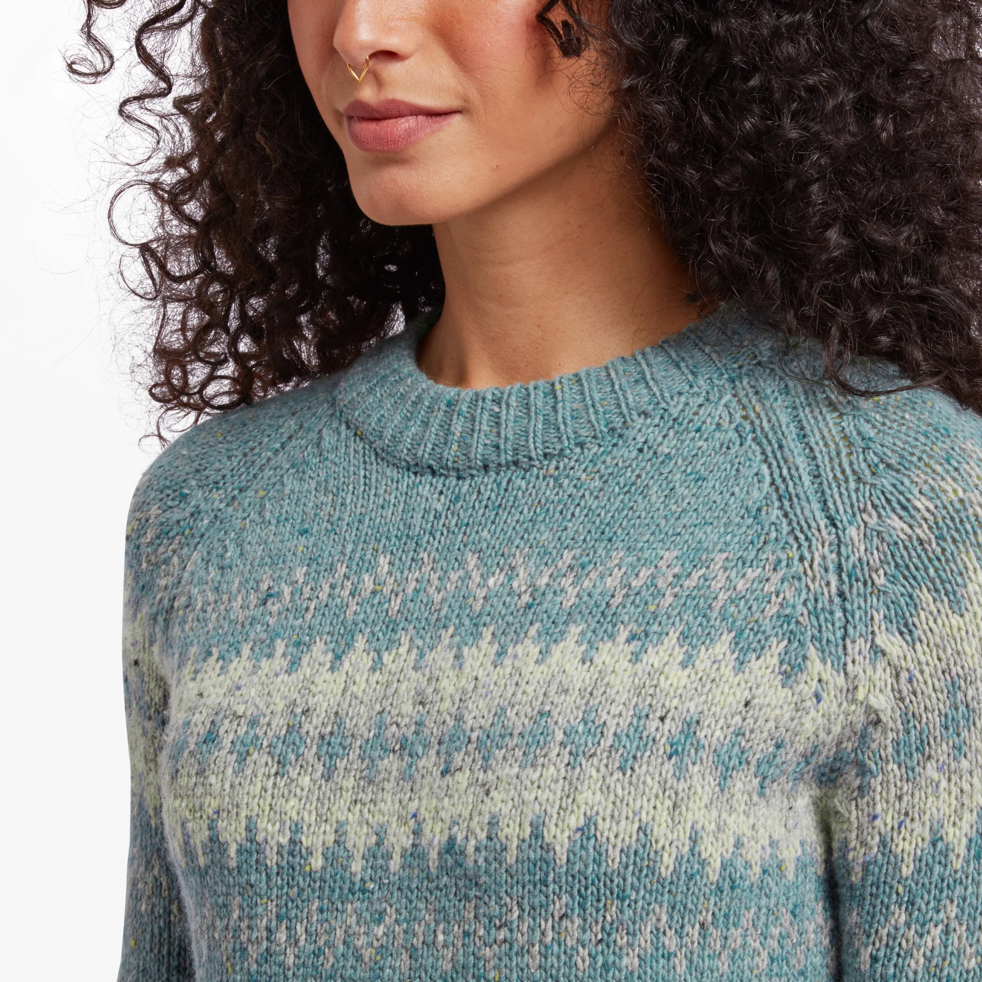 Dumji Crew Sweater - Verdigris - Image 5