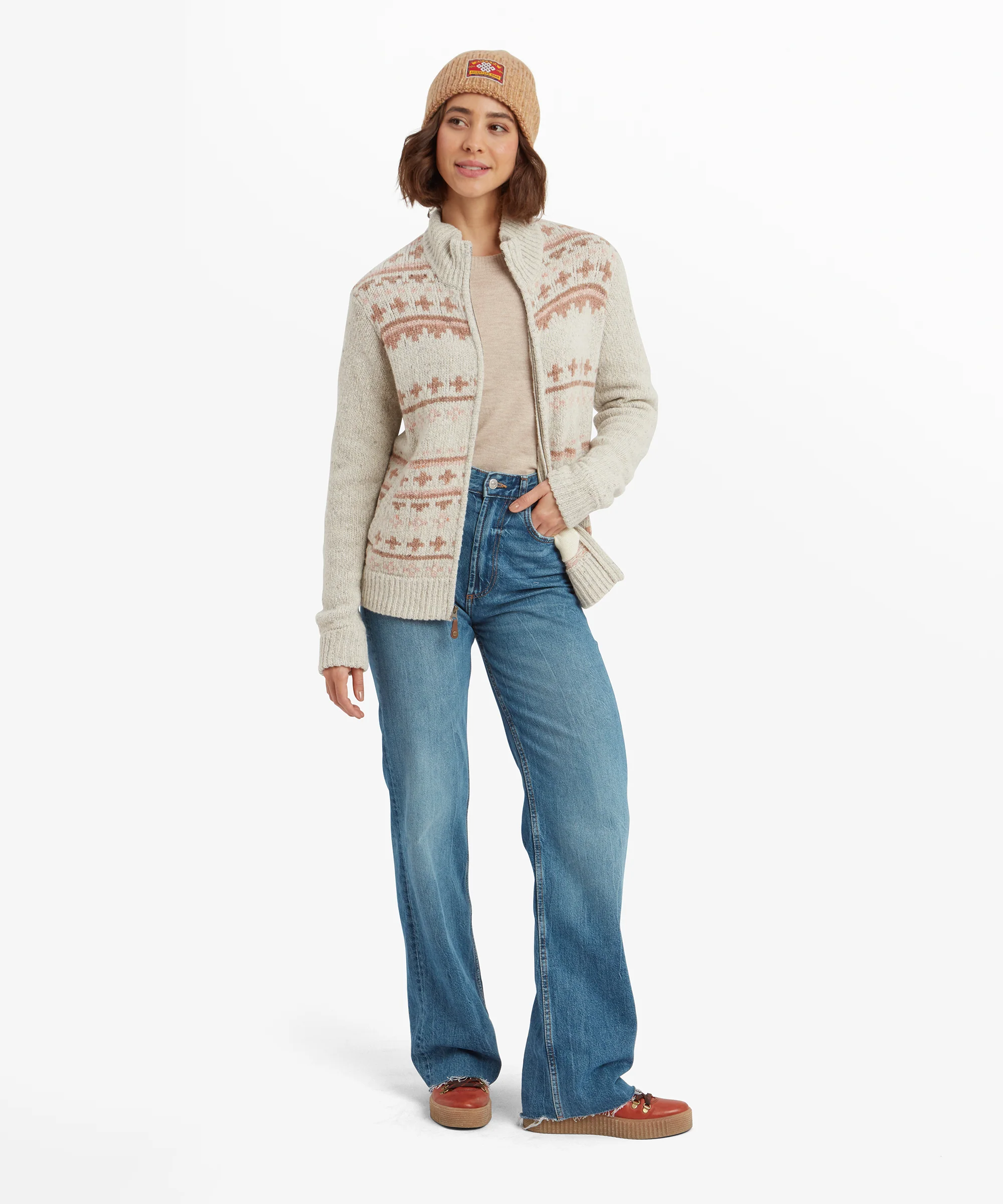 Dumji Full Zip Cardigan - Peetho - Image 3