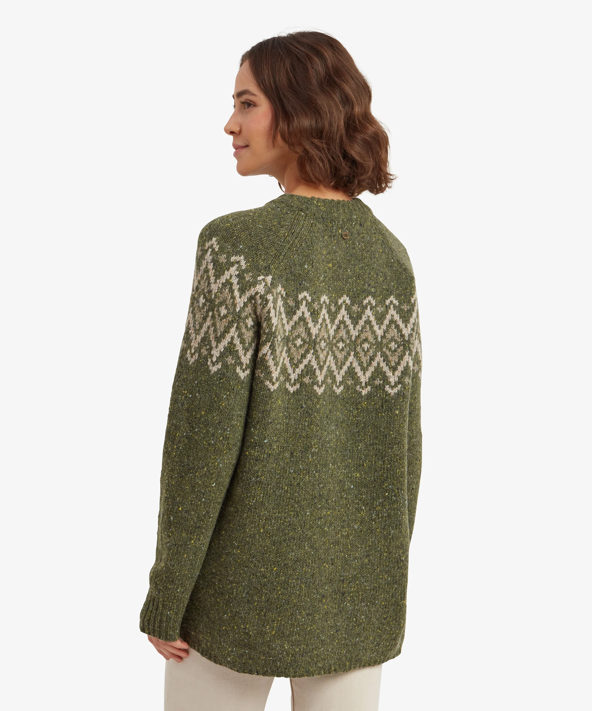 Dumji Long Sweater - Evergreen - Image 5