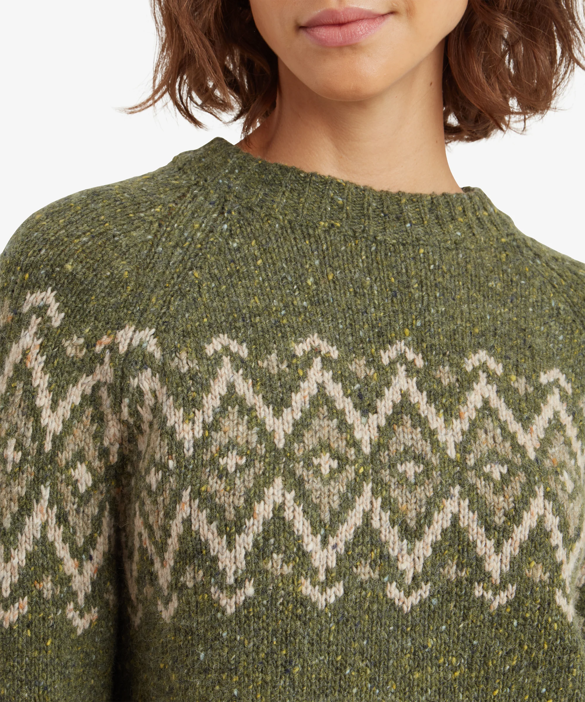Dumji Long Sweater - Evergreen - Image 6
