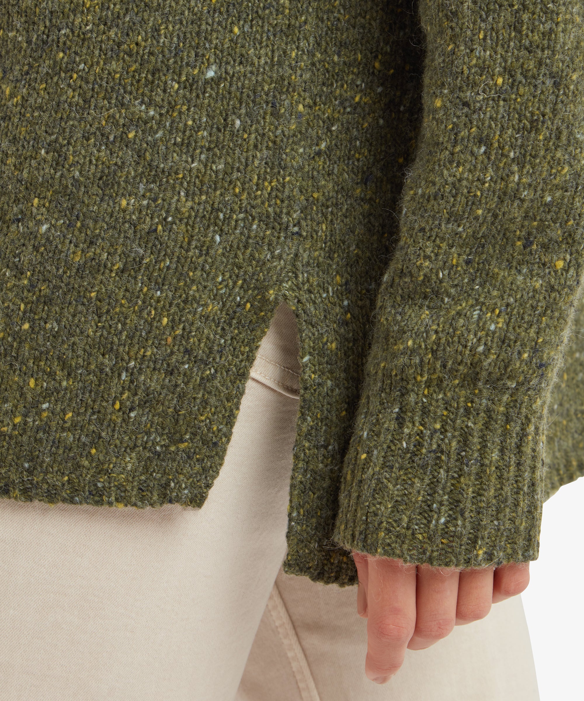 Dumji Long Sweater - Evergreen - Image 8