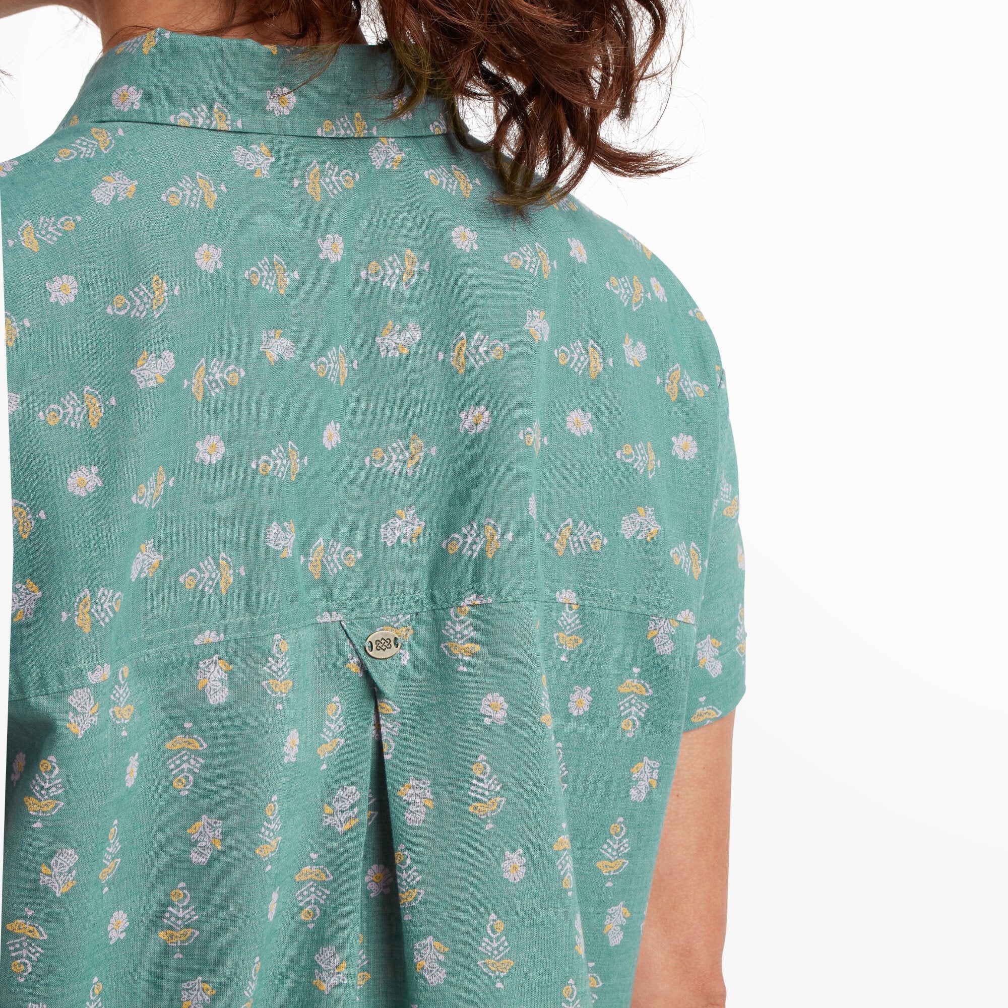 Jaya Camp Shirt - Hydra Indi Blossom - Image 6