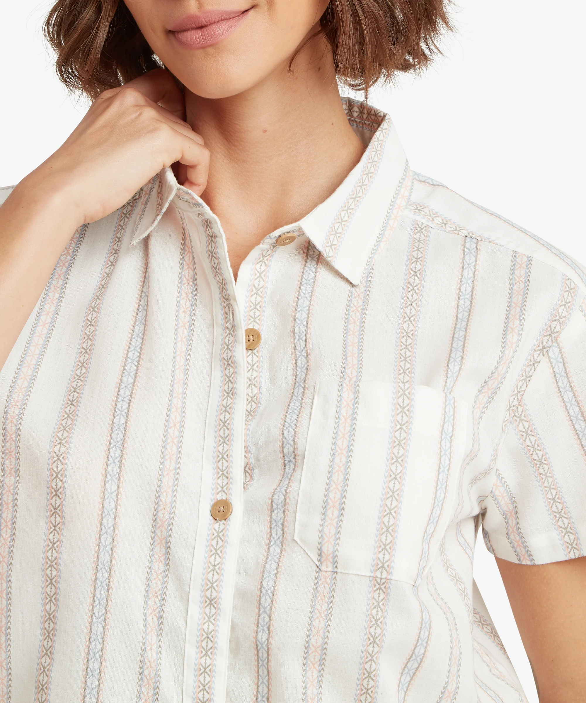 Jaya Camp Shirt - Katha Patti Stripe - Image 9