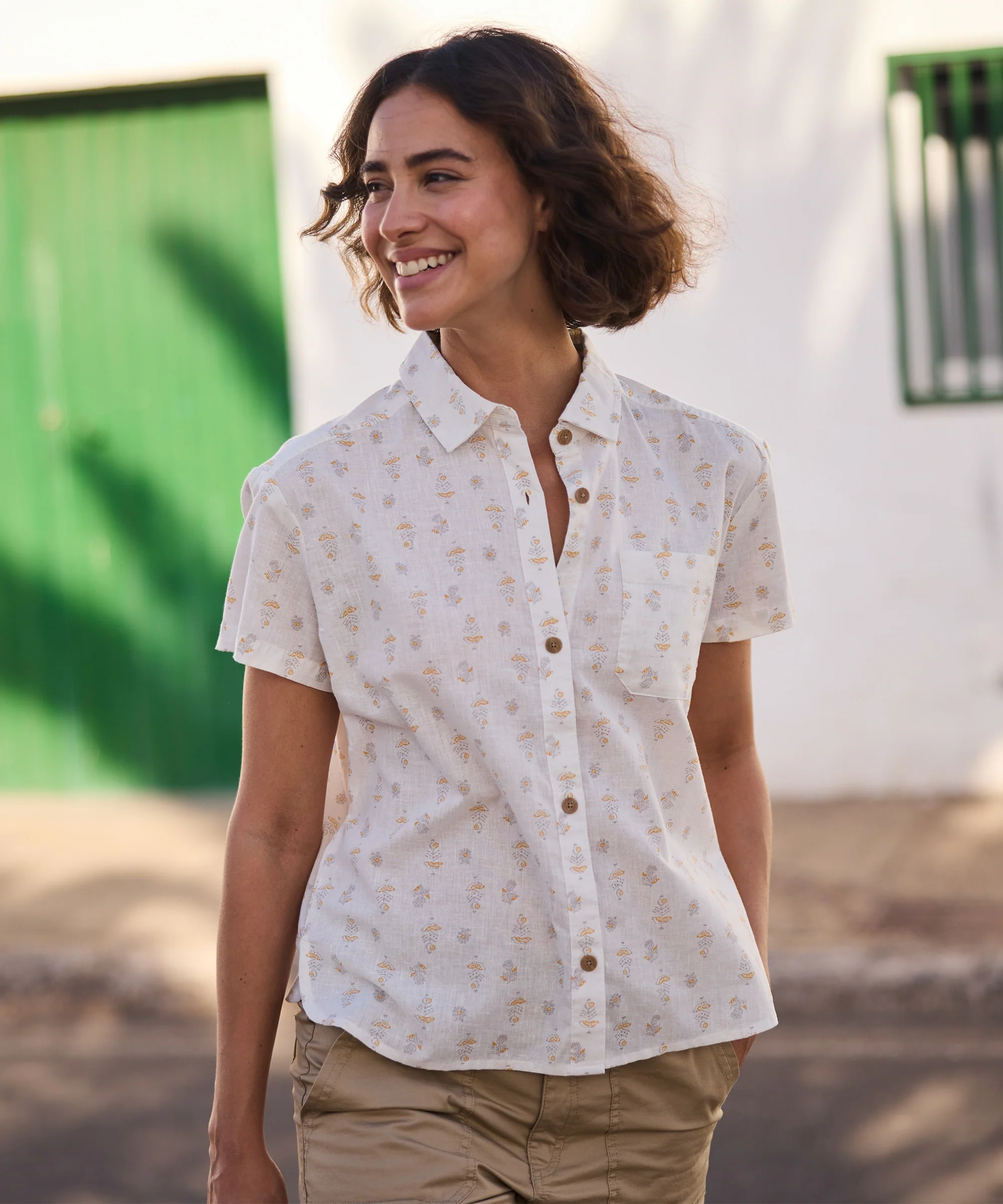 Jaya Camp Shirt - Peetho Indi Blossom - Image 2