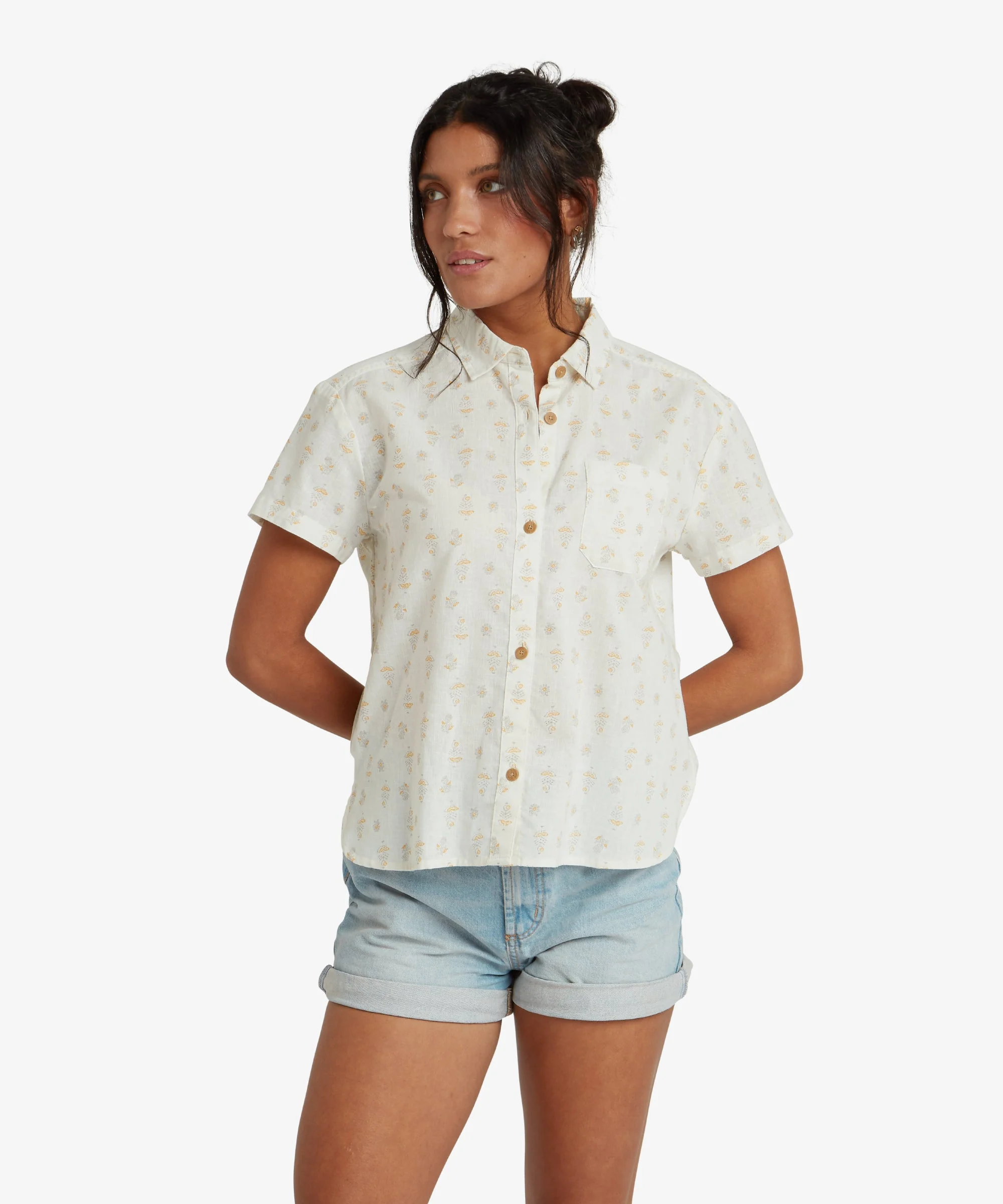 Jaya Camp Shirt - Peetho Indi Blossom - Image 6