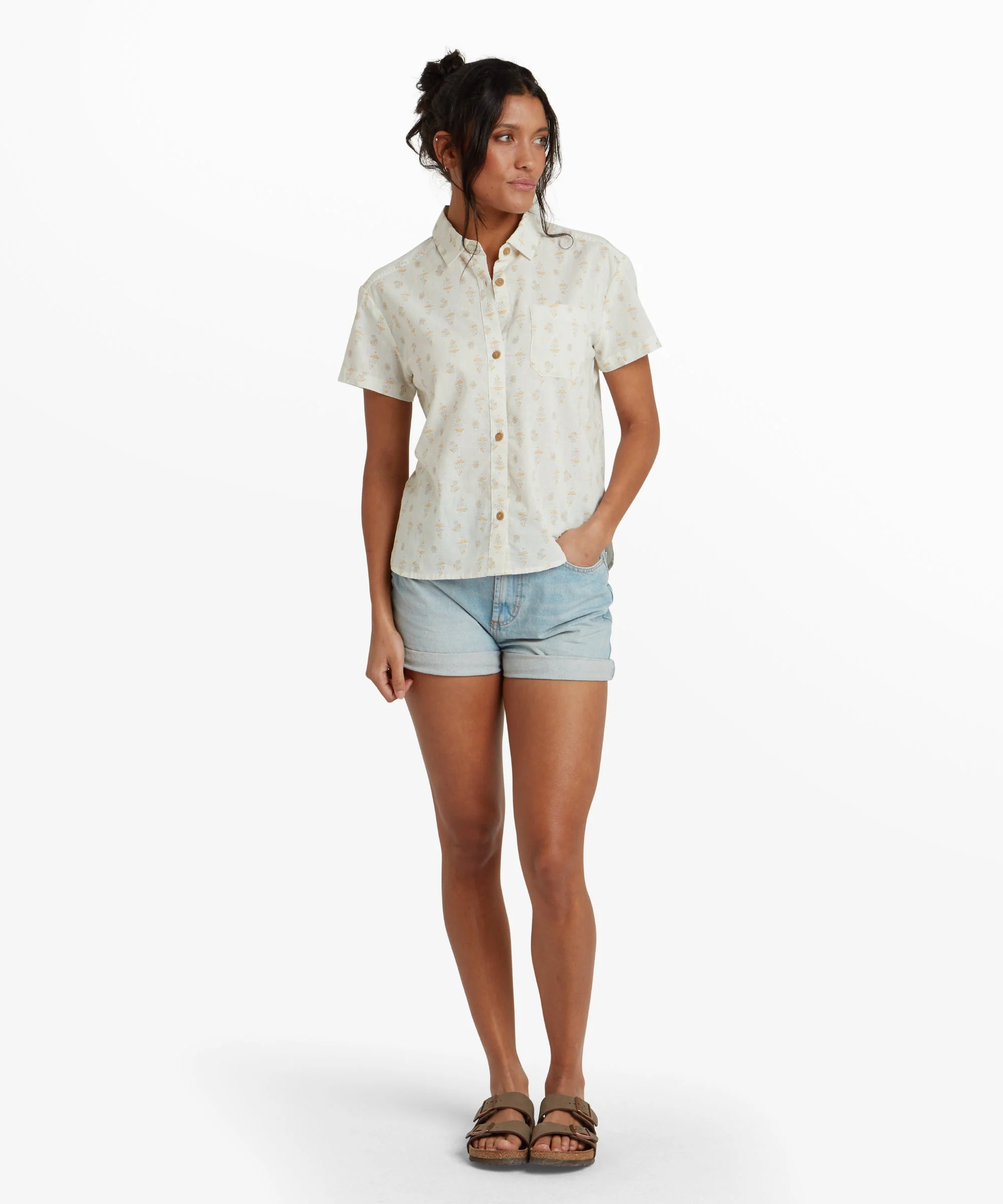Jaya Camp Shirt - Peetho Indi Blossom - Image 7