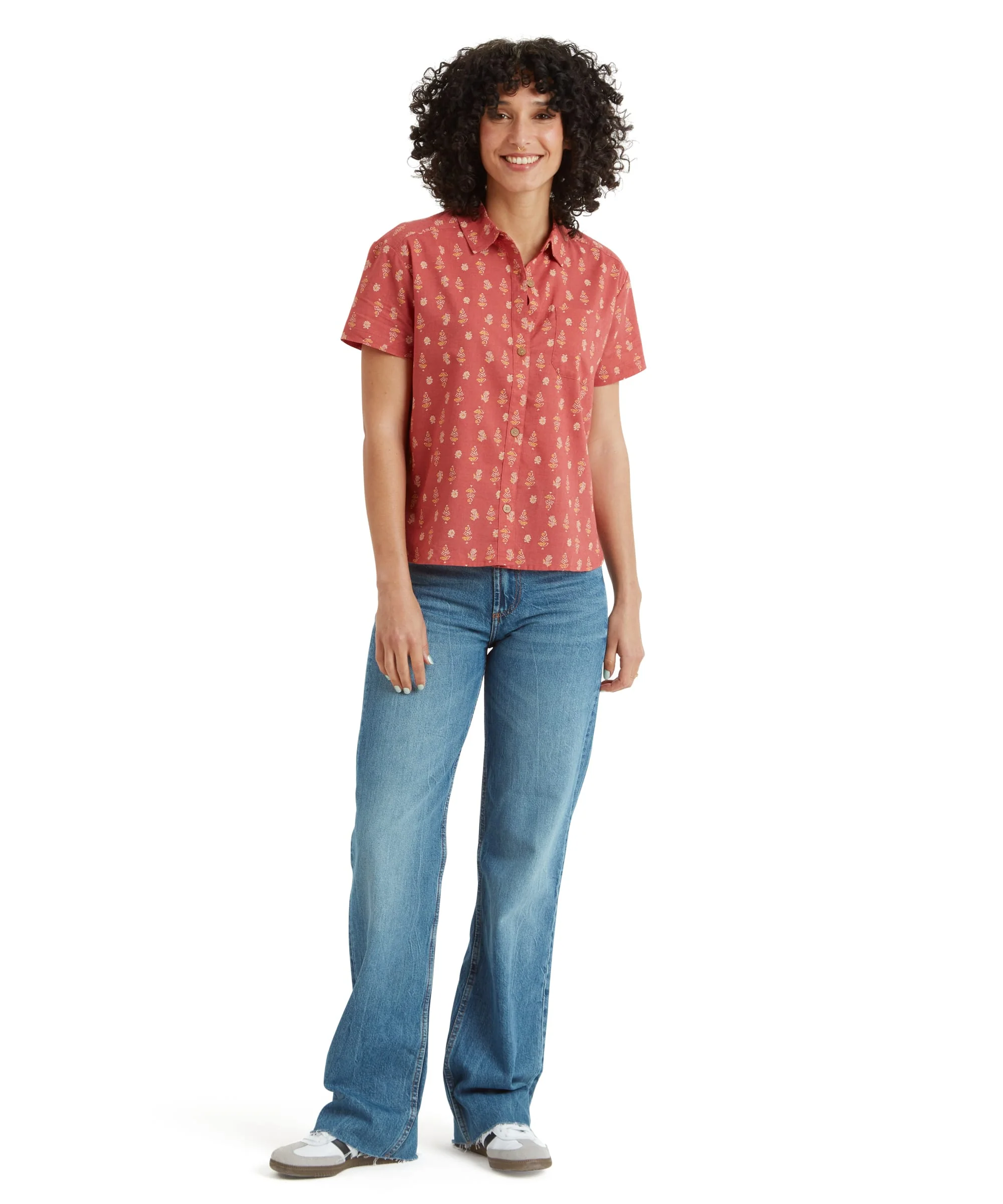 Jaya Camp Shirt - Rosie Indi Blossom - Image 3