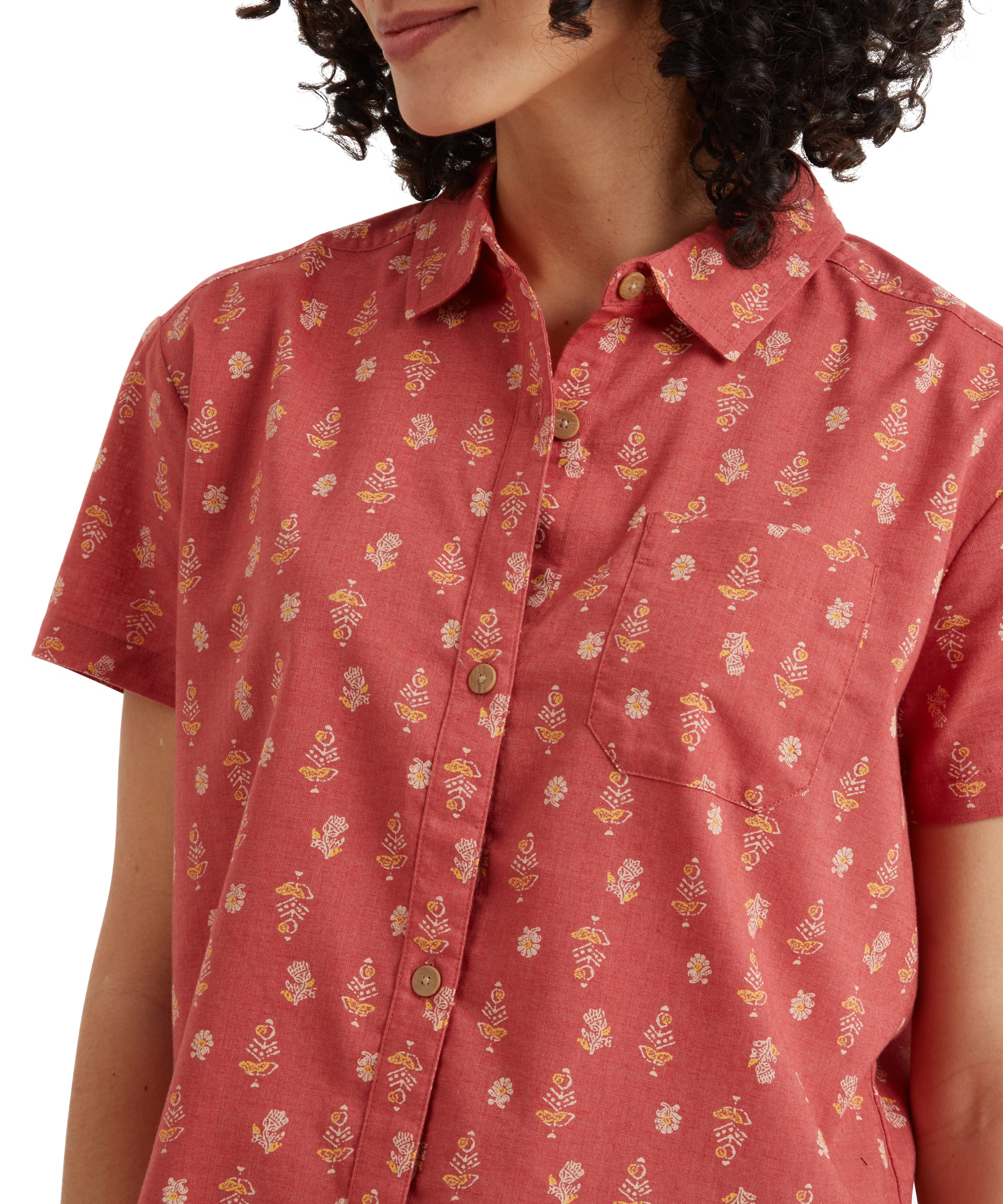 Jaya Camp Shirt - Rosie Indi Blossom - Image 6