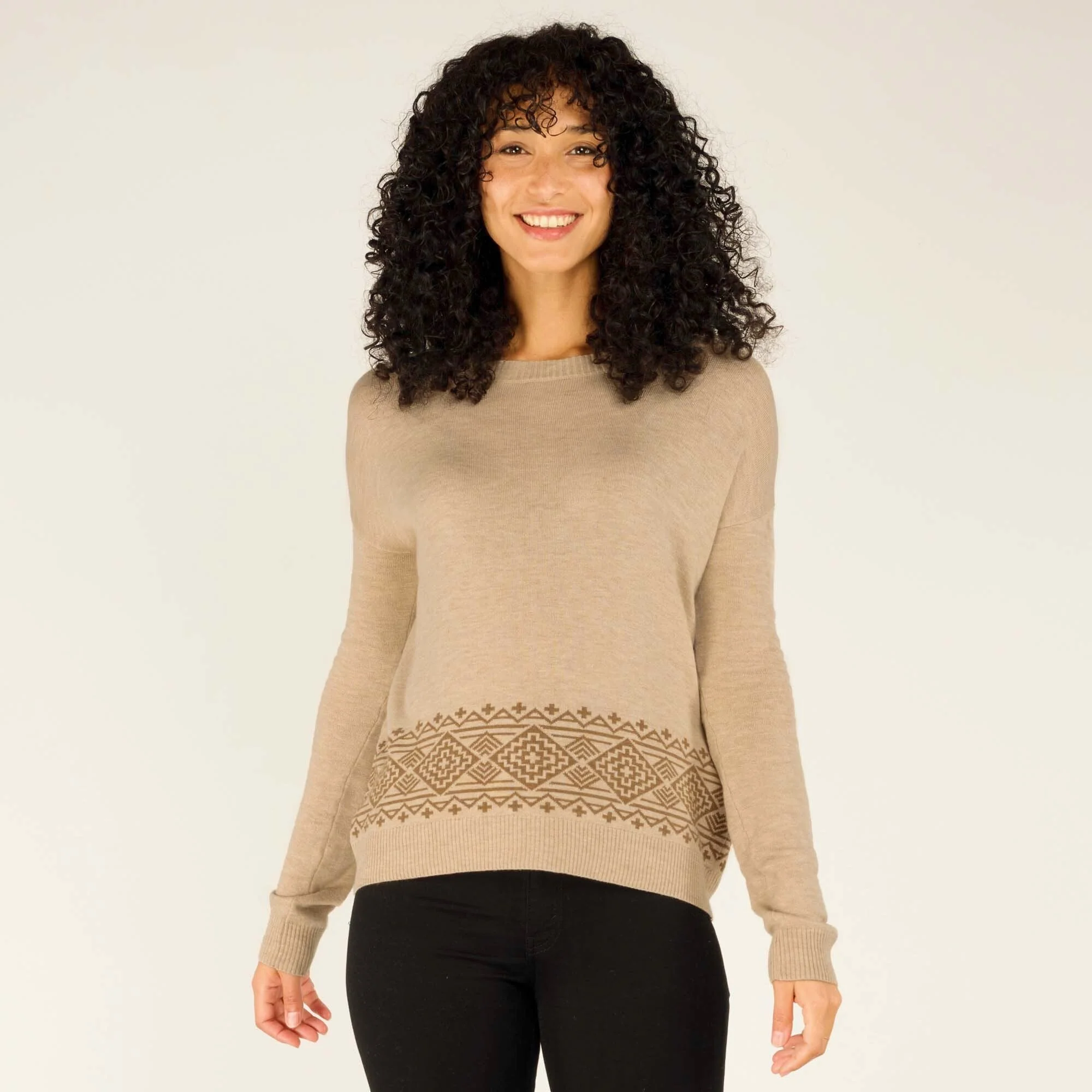 Jemu Crew Sweater - Goa Sand - Image 2