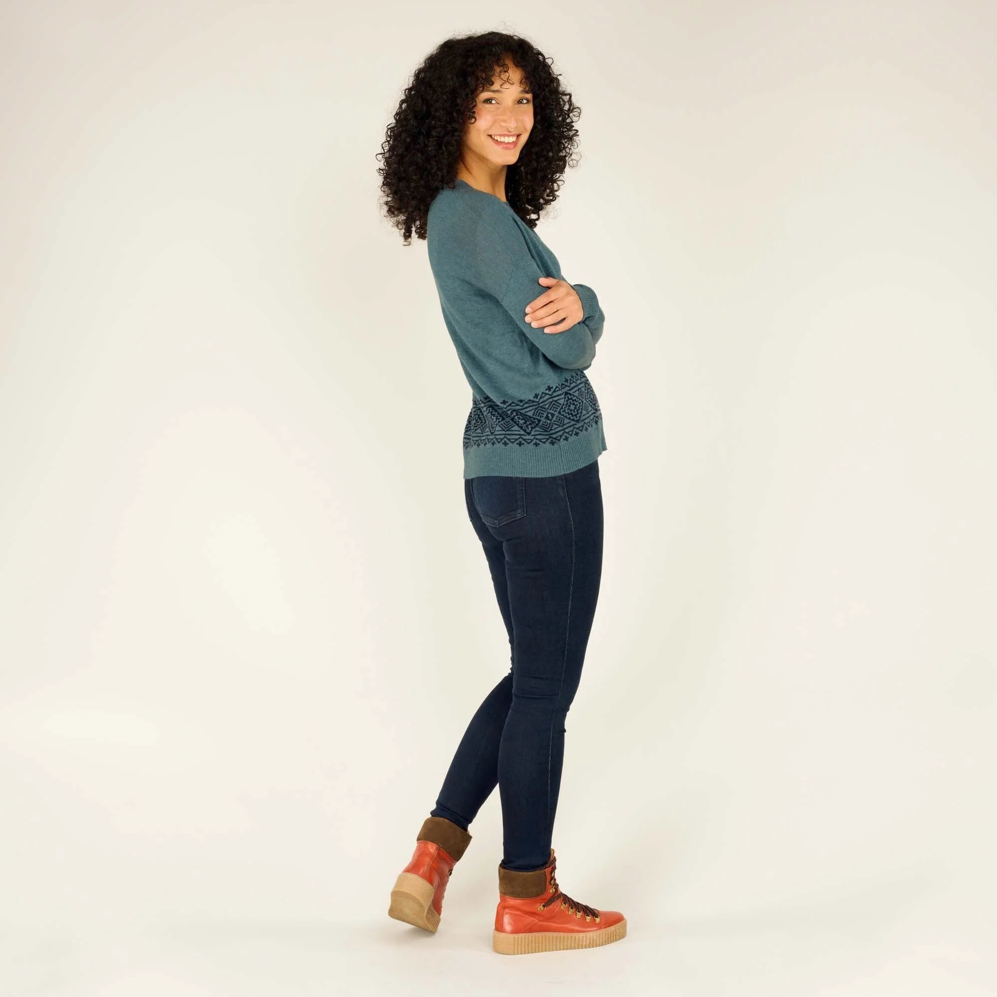 Jemu Crew Sweater - Haze - Image 3
