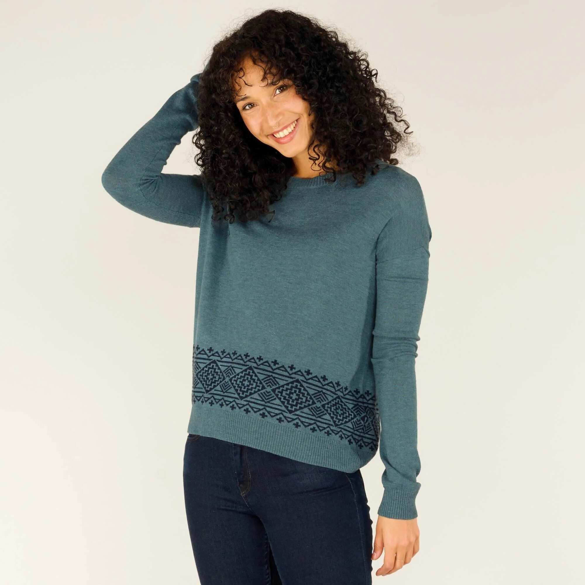 Jemu Crew Sweater - Haze - Image 4